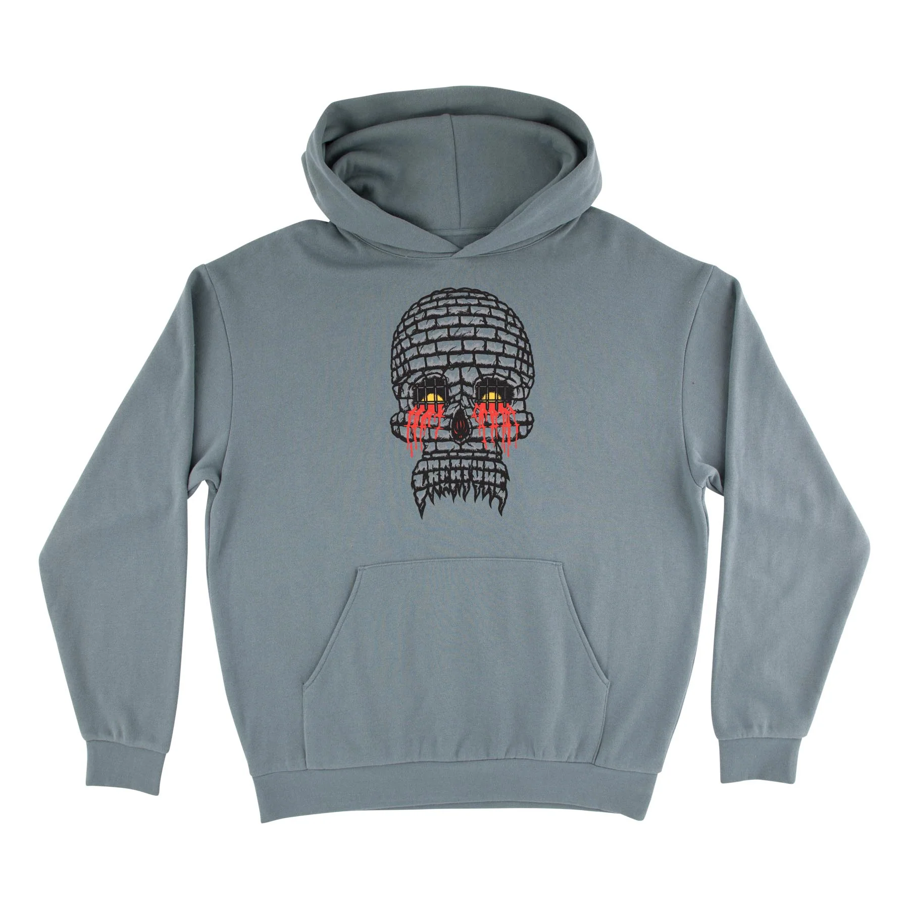 Doom Skull Mens Creature Hoodie - Image 3