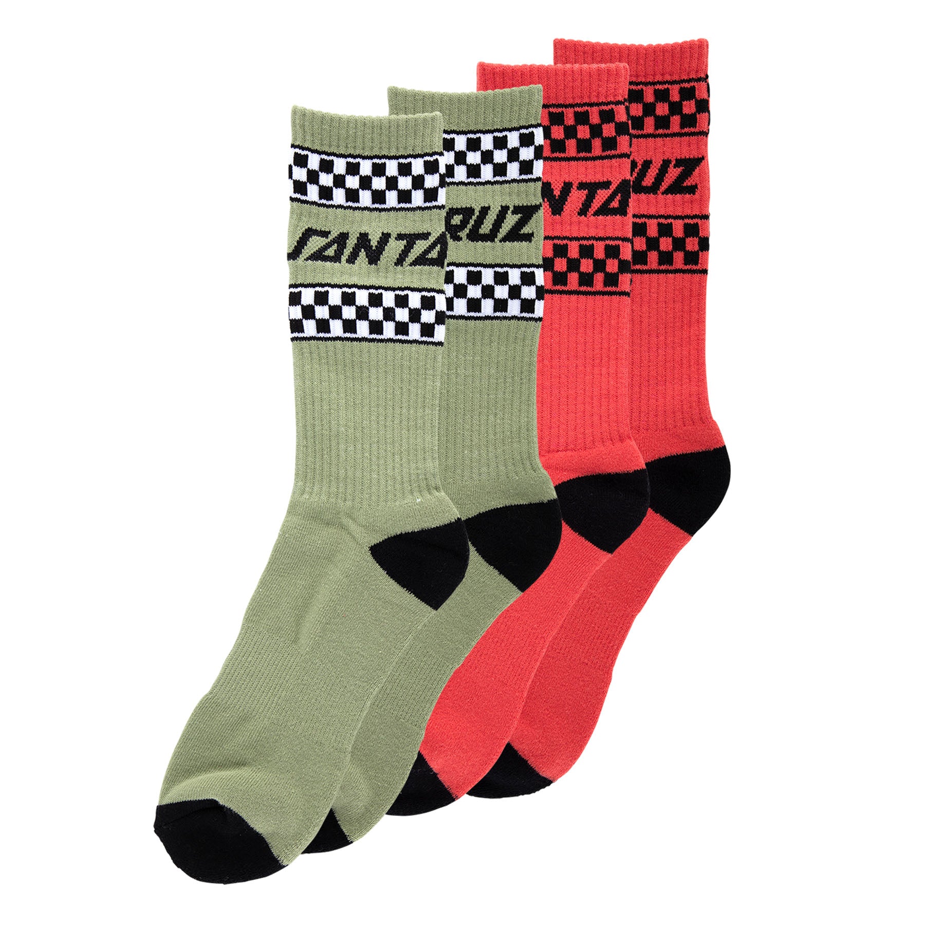 Drift Strip Santa Cruz Socks X2 Pairs
