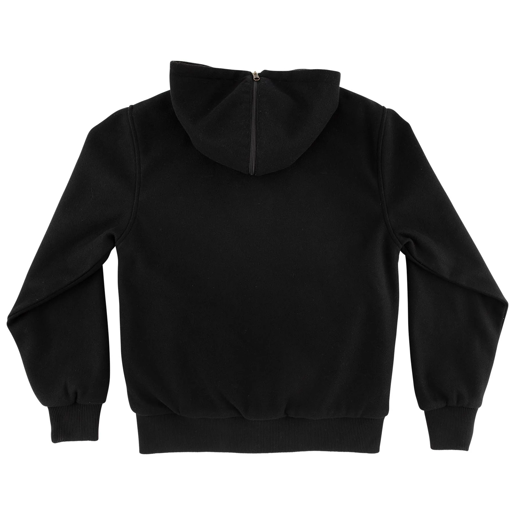 Drop Out Mens Creature Hooded Varsity Jacket - Image 2