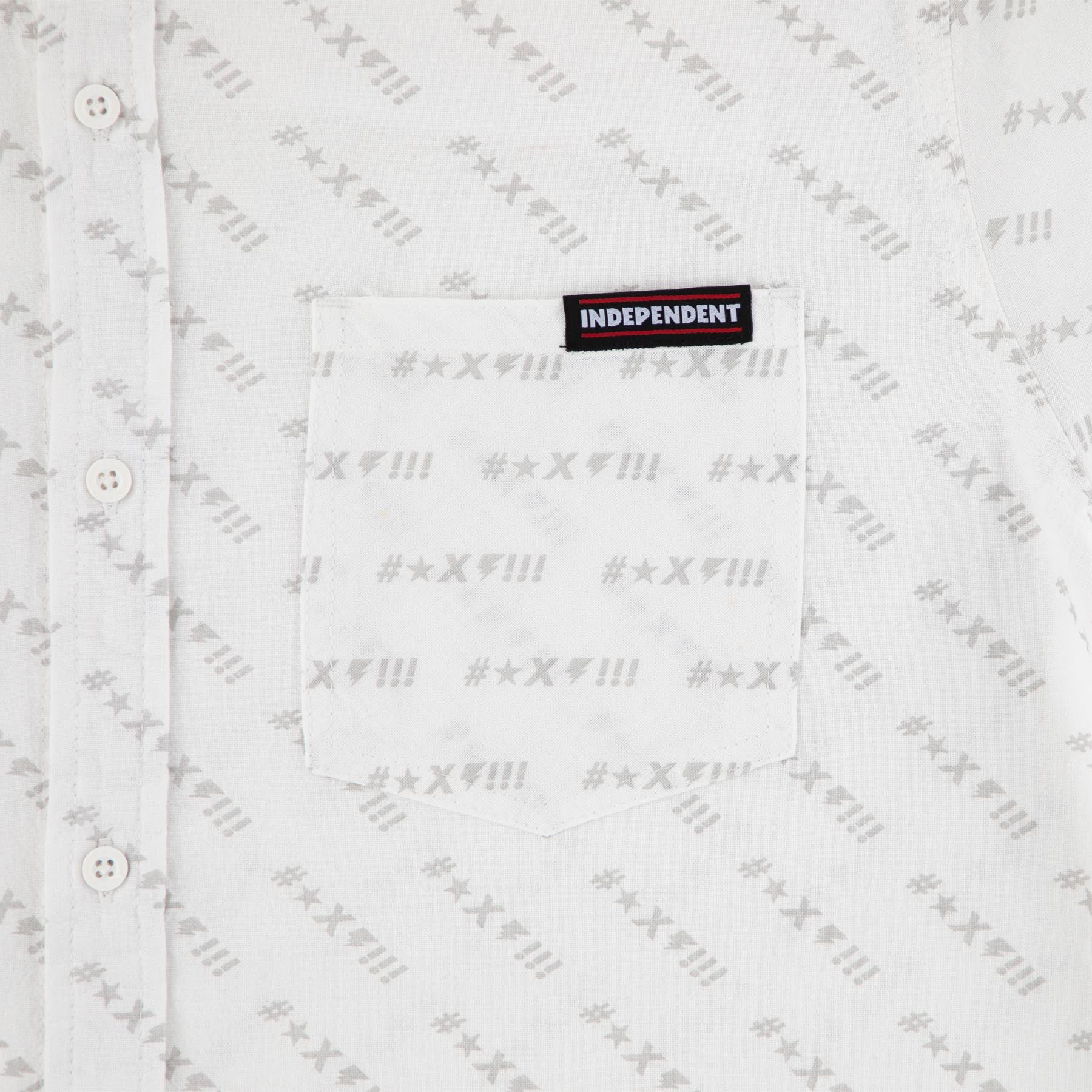 Exclamation Pattern Independent Mens Shirt - Image 6
