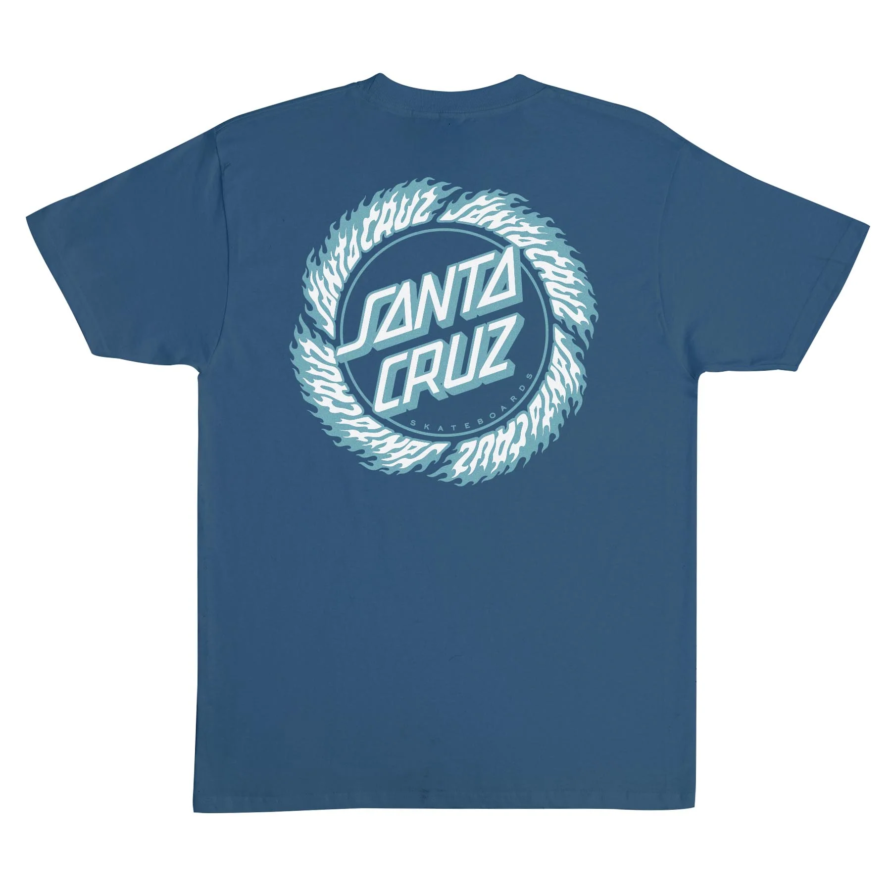 Flame Ringed Dot Mens Santa Cruz T-Shirt - Image 3