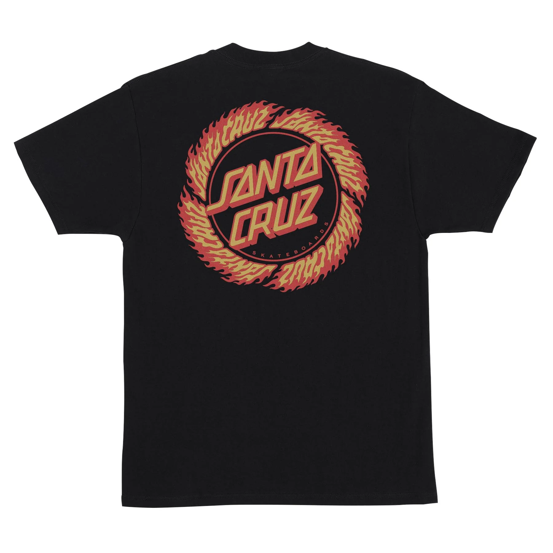 Flame Ringed Dot Mens Santa Cruz T-Shirt - Image 4