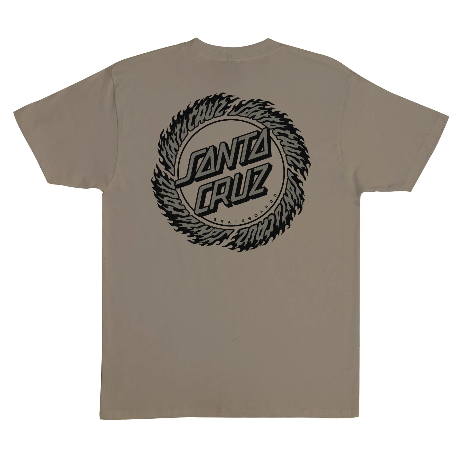 Flame Ringed Dot Mens Santa Cruz T-Shirt - Image 6