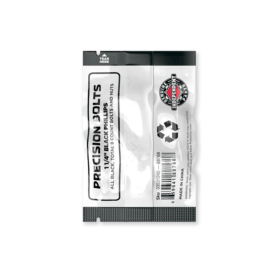 1.25in Phillips Independent Genuine Parts Black Hardware - Image 3