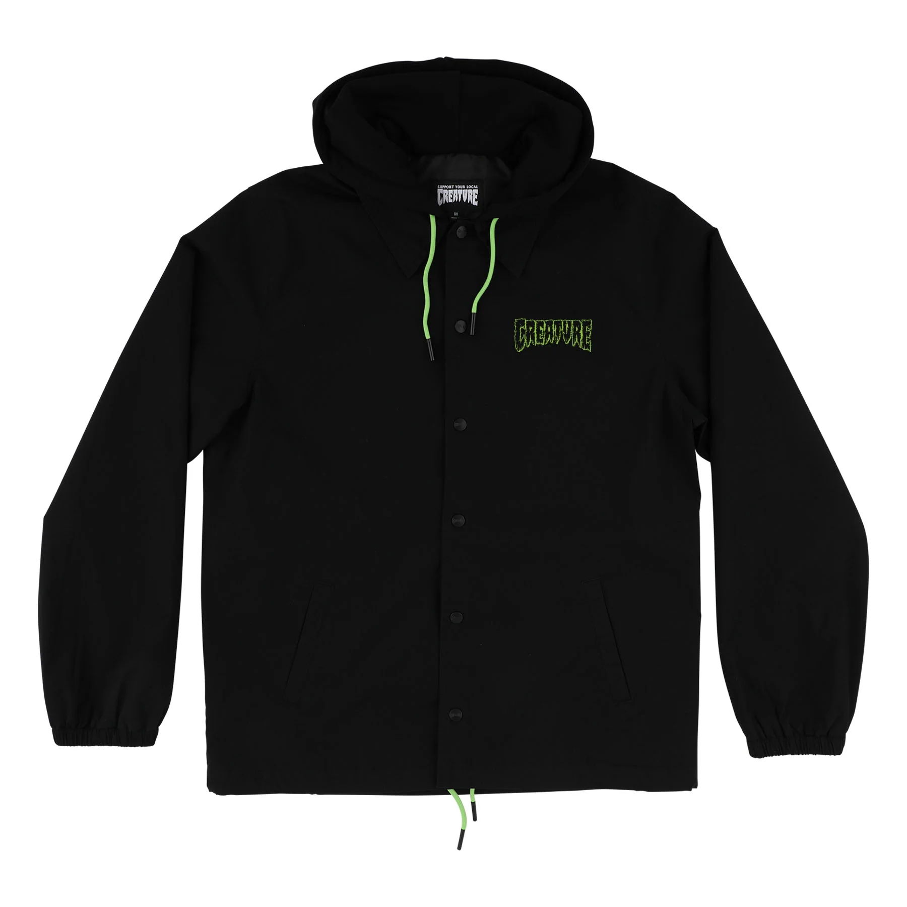 Gravette Cut & Tie Creature Hooded WIndbreaker