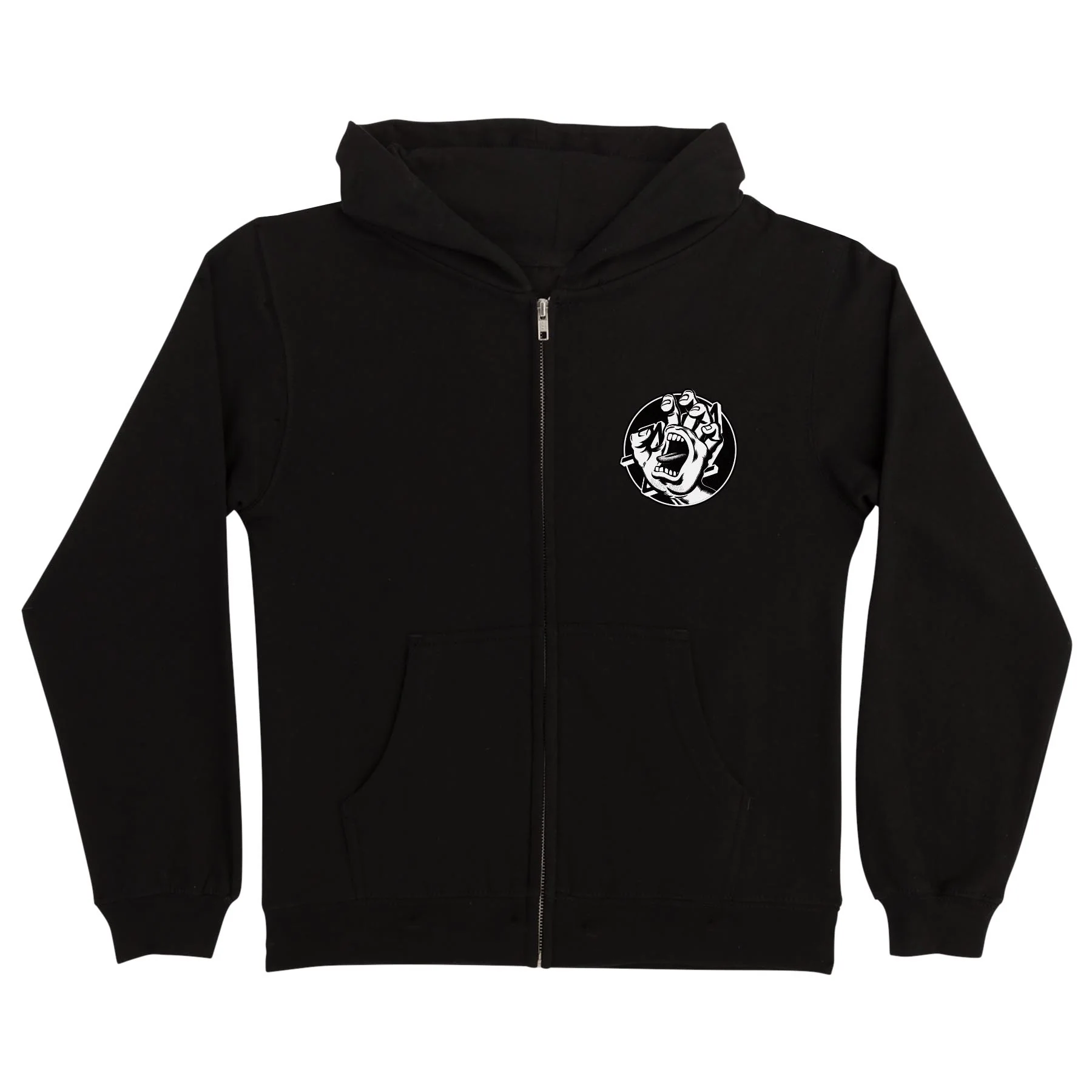 Hand Dot Santa Cruz Youth Zip Hoodie