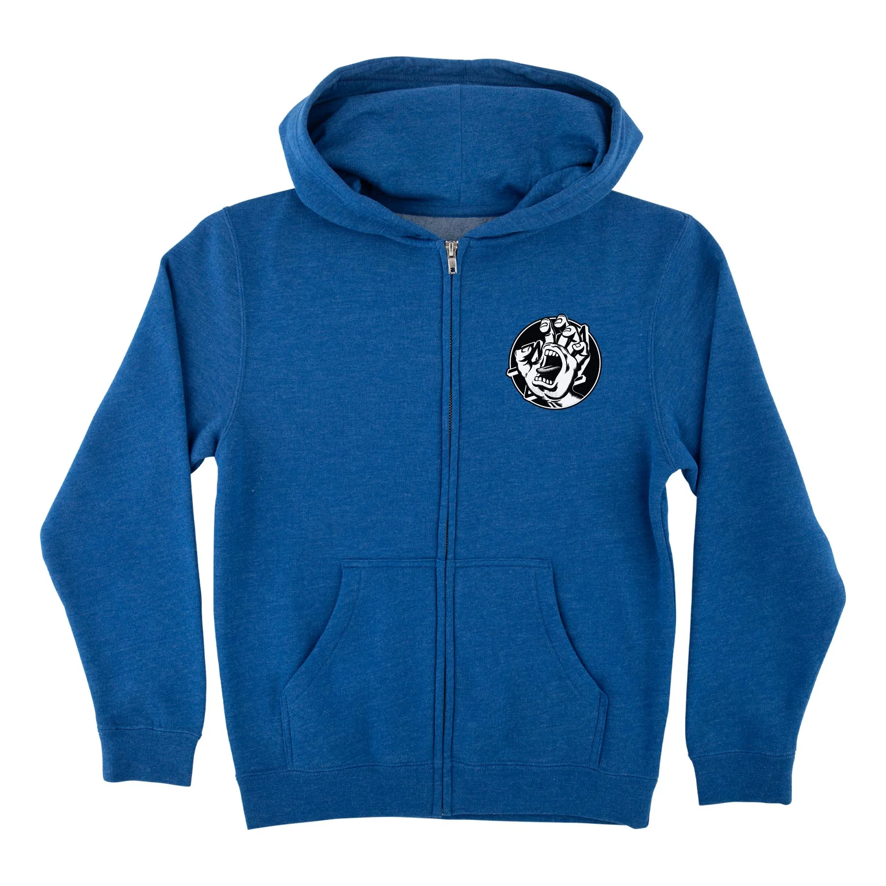 Hand Dot Santa Cruz Youth Zip Hoodie - Image 2