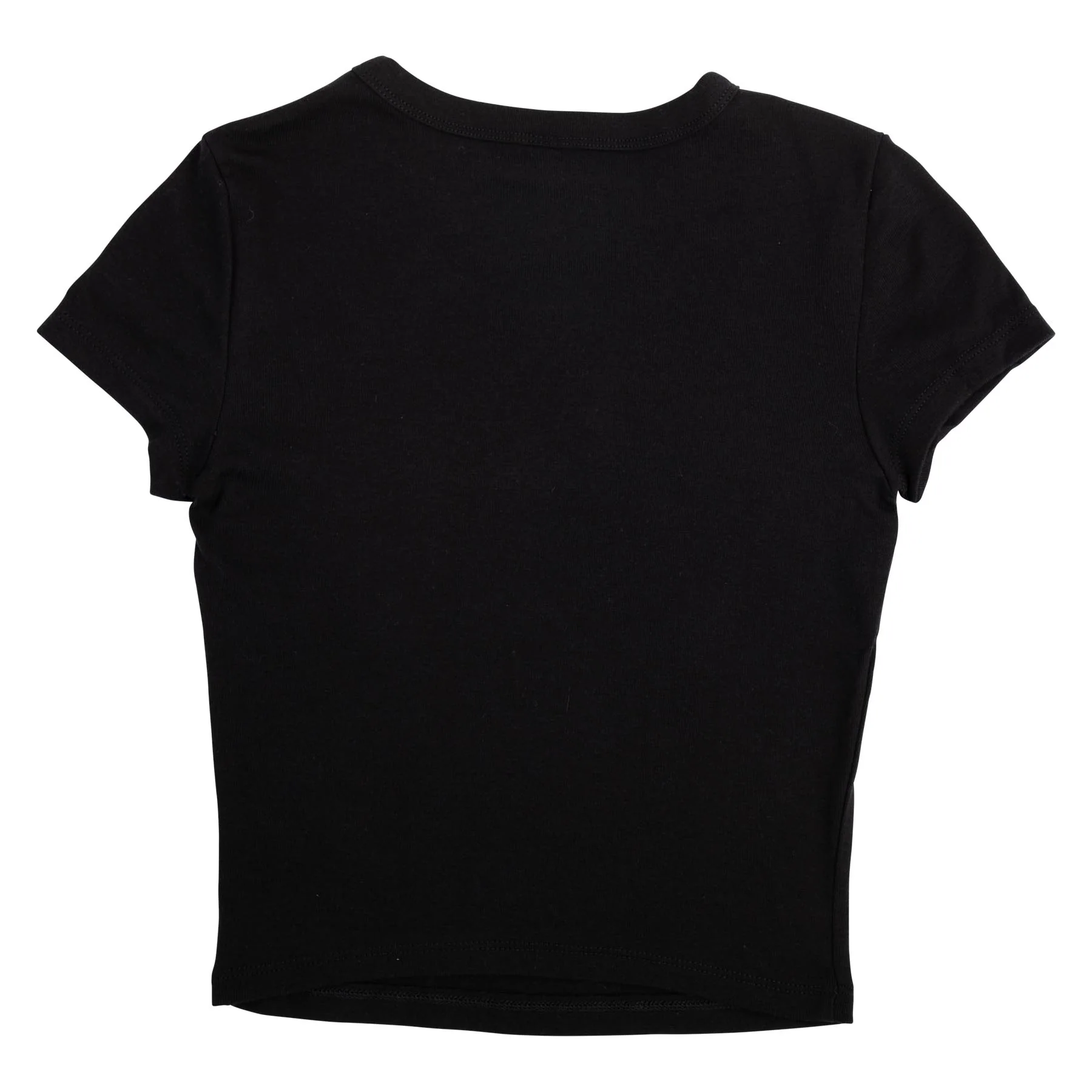 Love Script Womens Santa Cruz Crop T-Shirt - Image 2