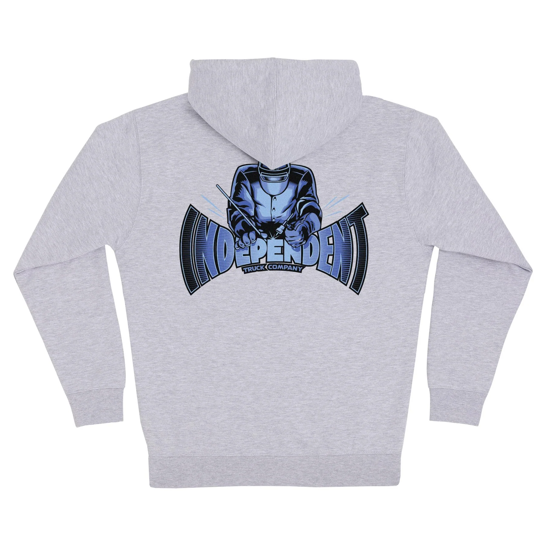 Manufactured Span Mens Independent Zip Hoodie - Image 4