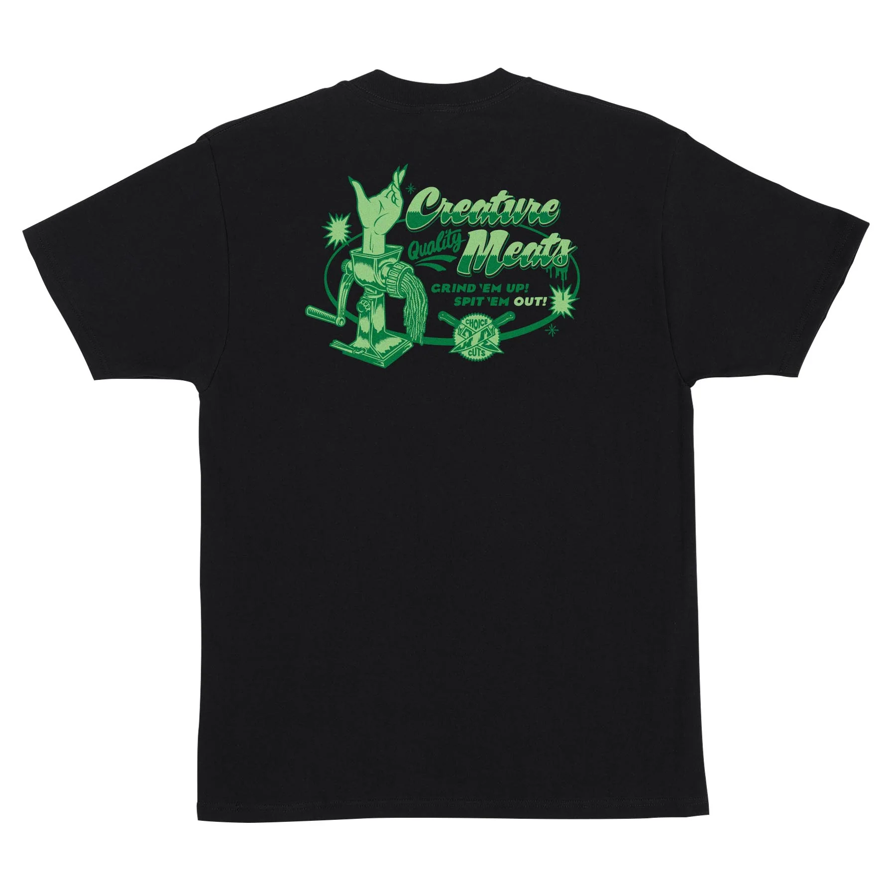 Meat Grinder Mens Creature T-Shirt - Image 2