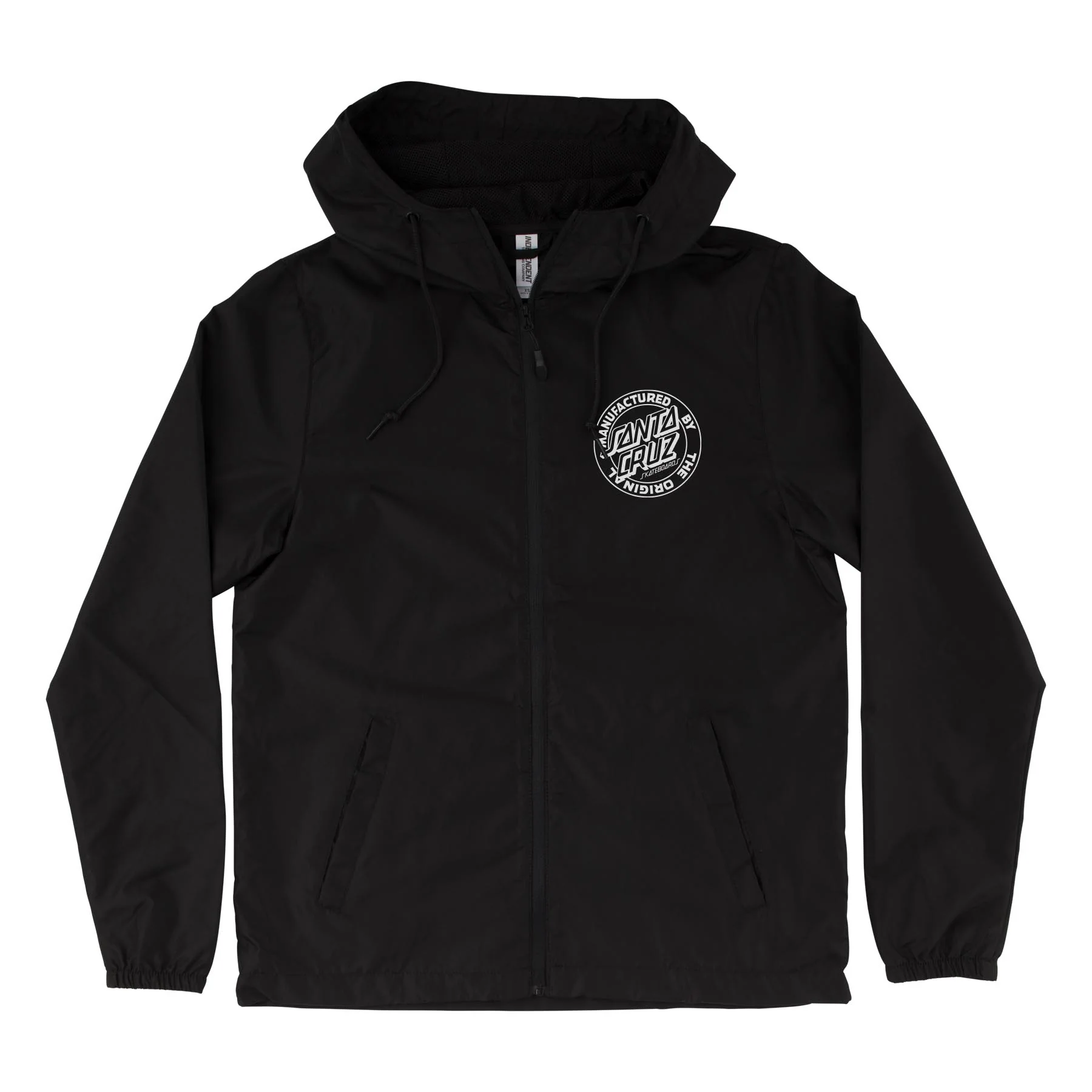 MFG Dot Lined Womens Santa Cruz Windbreaker - Image 3