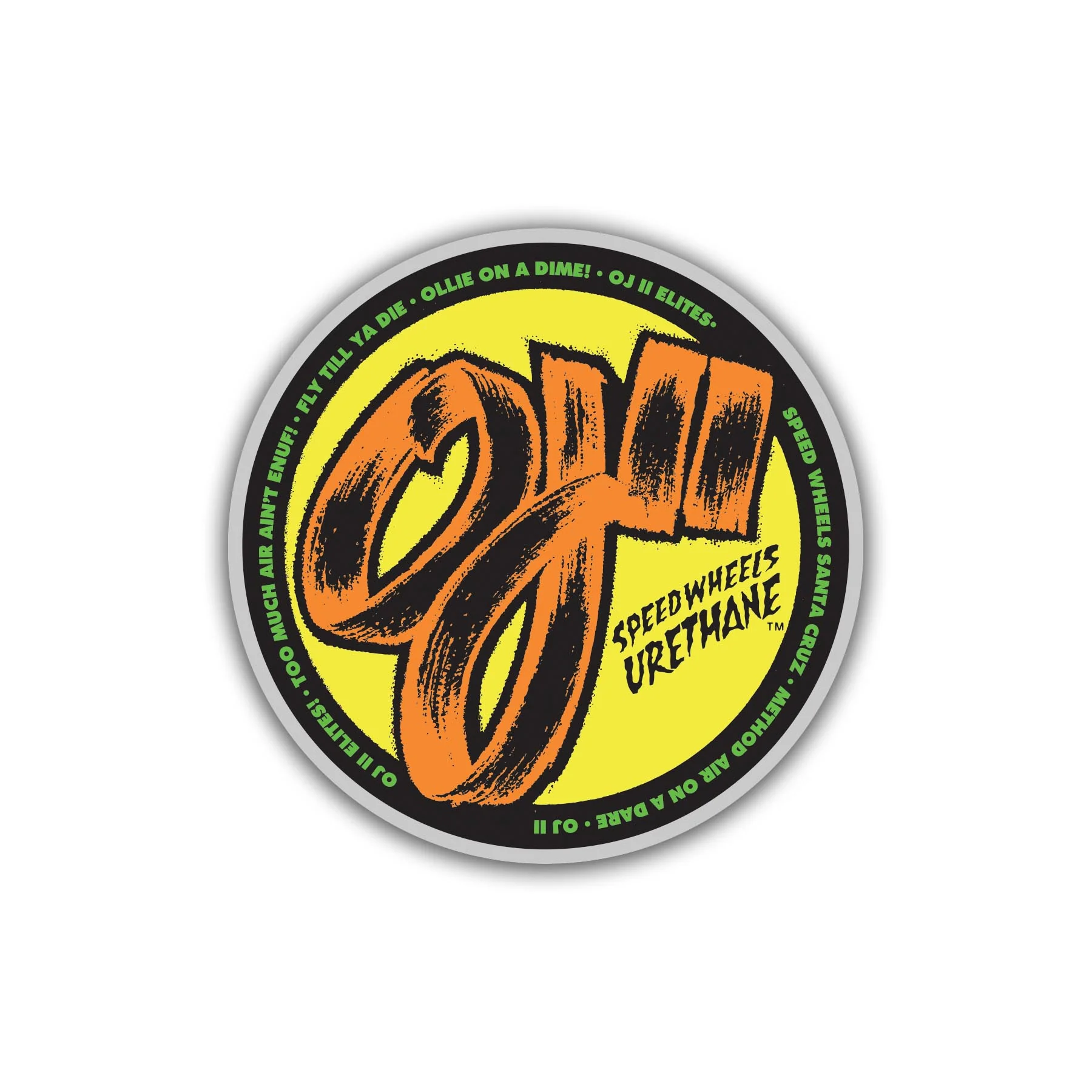 OJ2 Speedwheels 2in OJ Stickers (25 Pack)