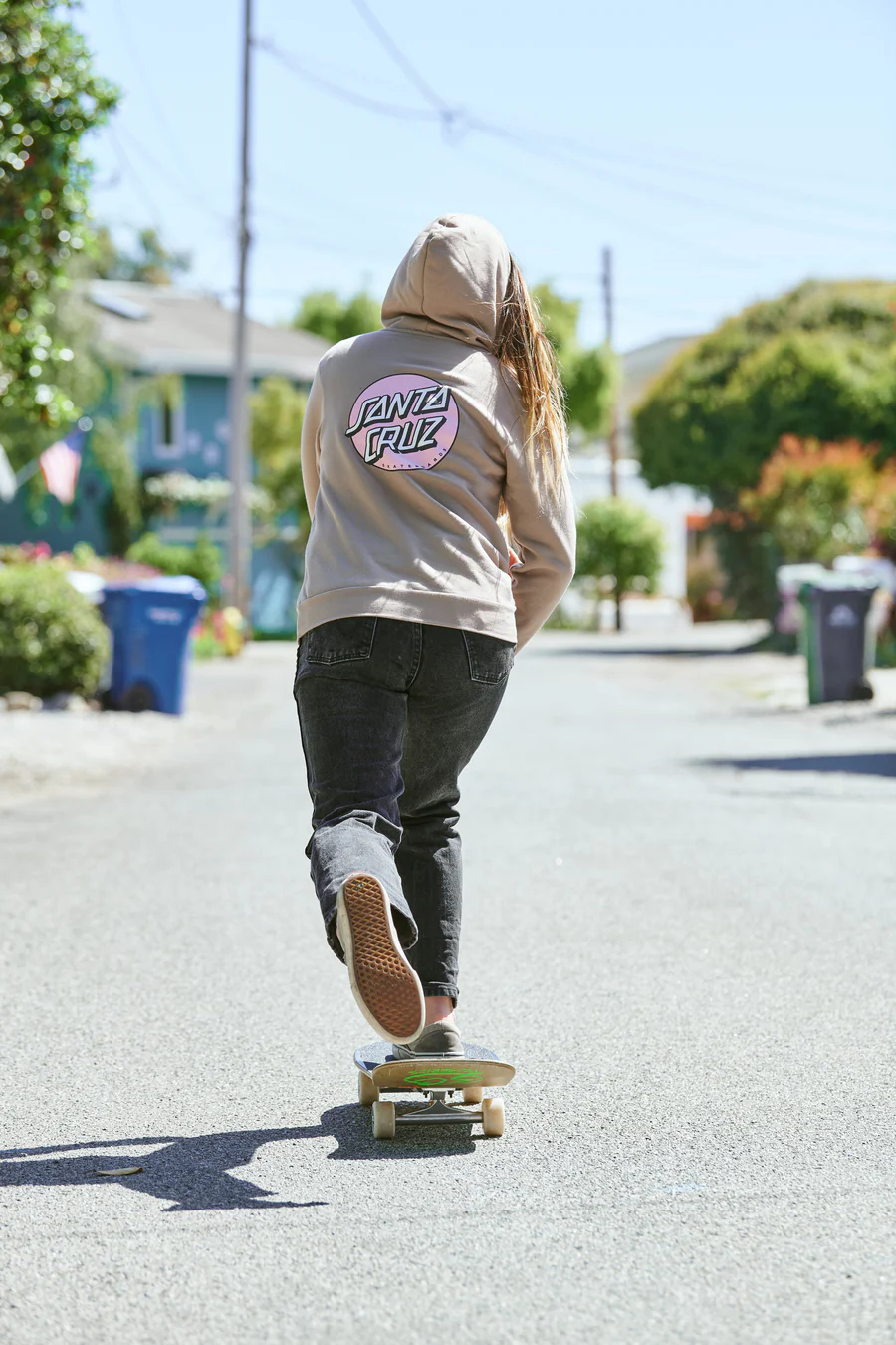 Other Dot Womens Santa Cruz Hoodie - Image 11