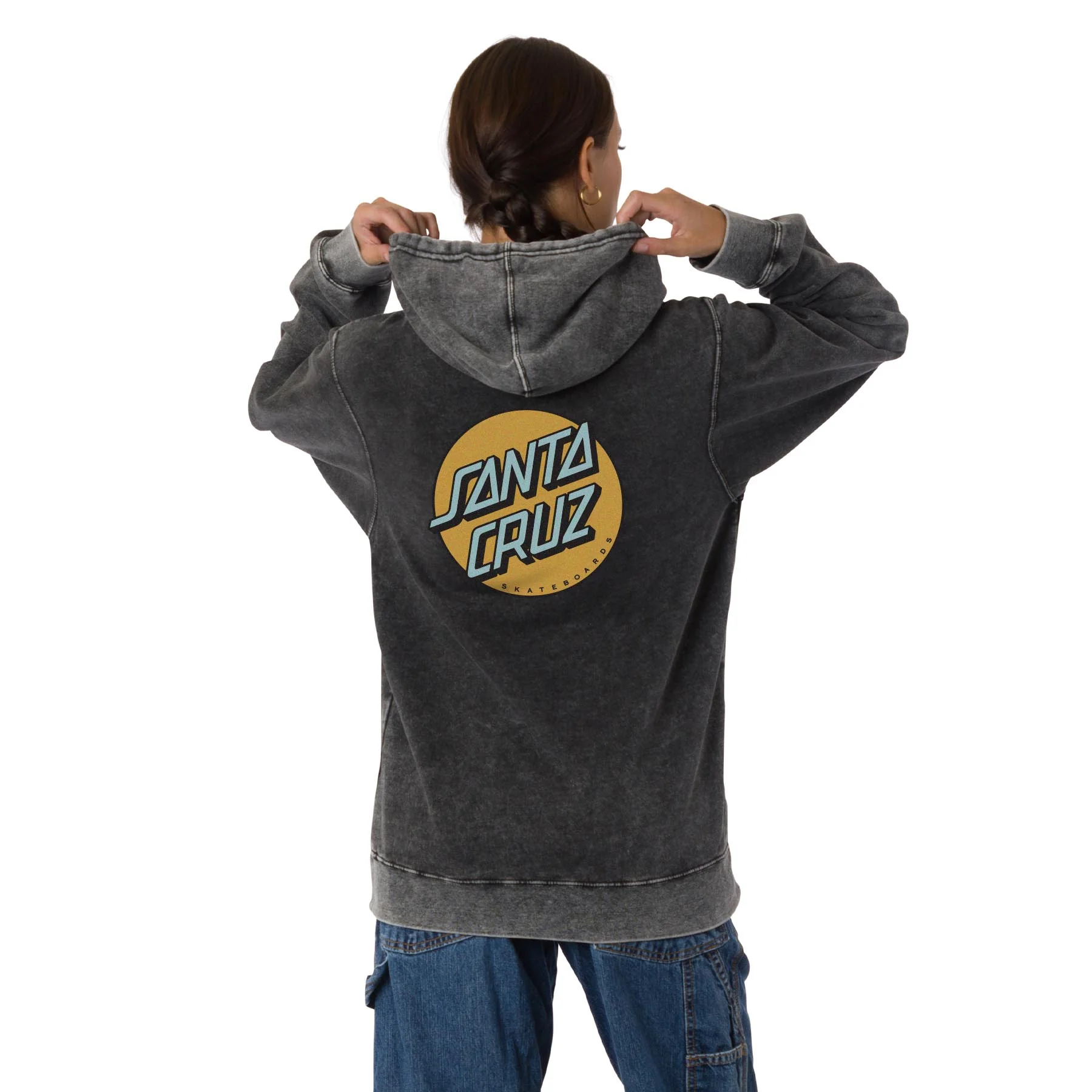 Other Dot Womens Santa Cruz Hoodie - Image 6