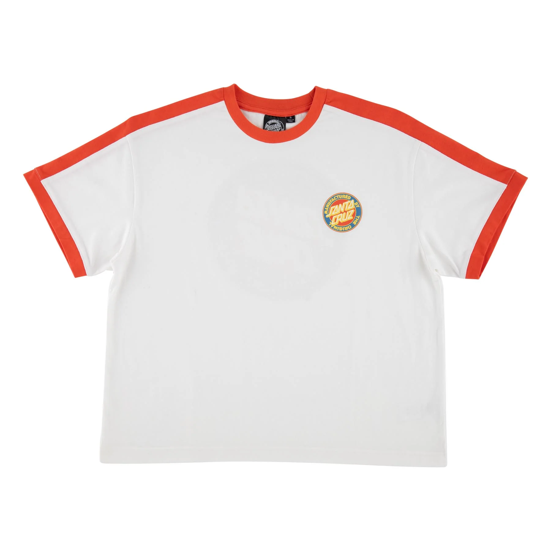 Ranger MFG Ringer Tee Santa Cruz Womens Ringer T-Shirt - Image 3