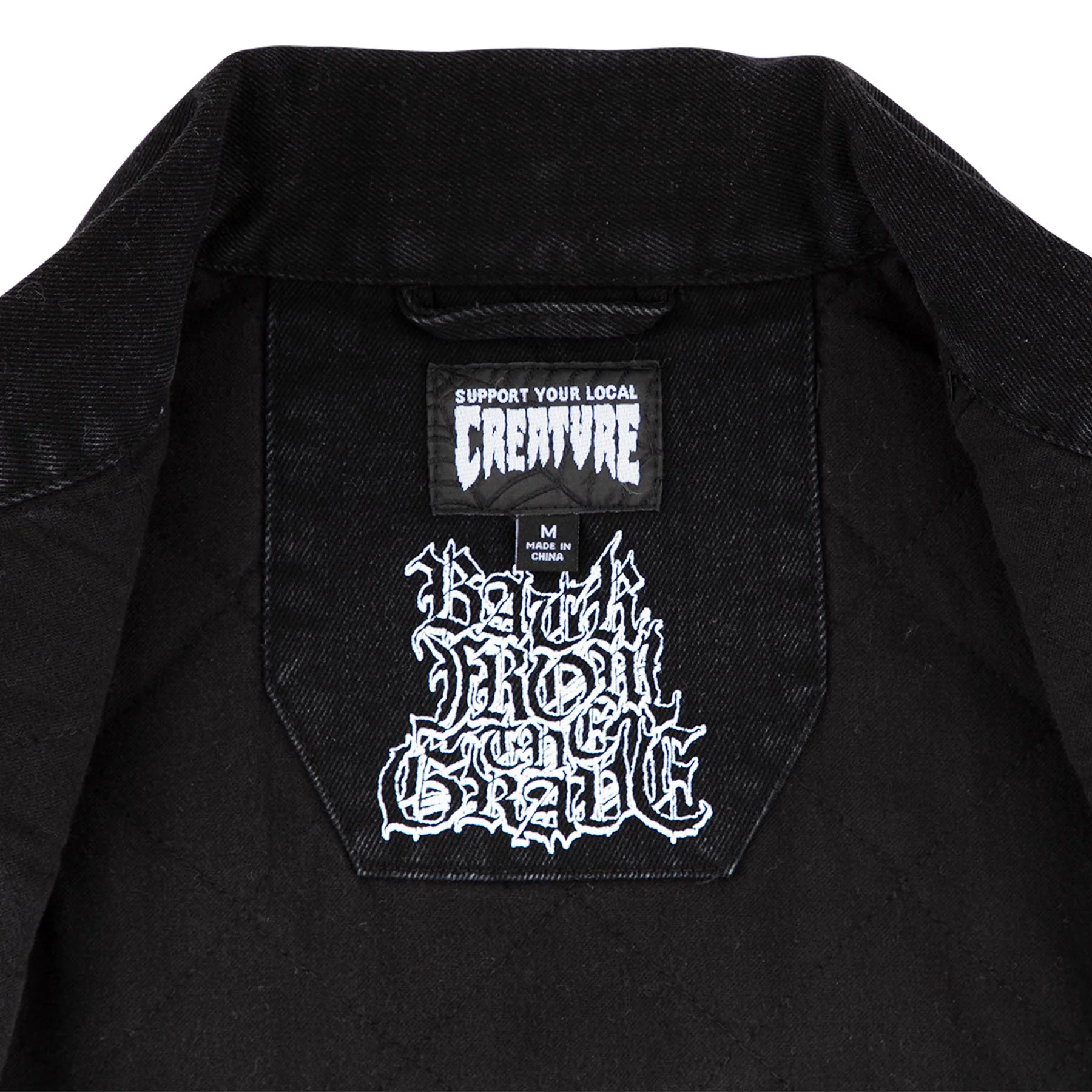 Resurrection Mens Creature Denim Vest - Image 4