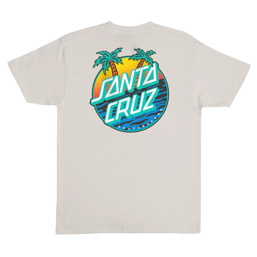 Retreat Dot Womens Santa Cruz T-Shirt - Image 2