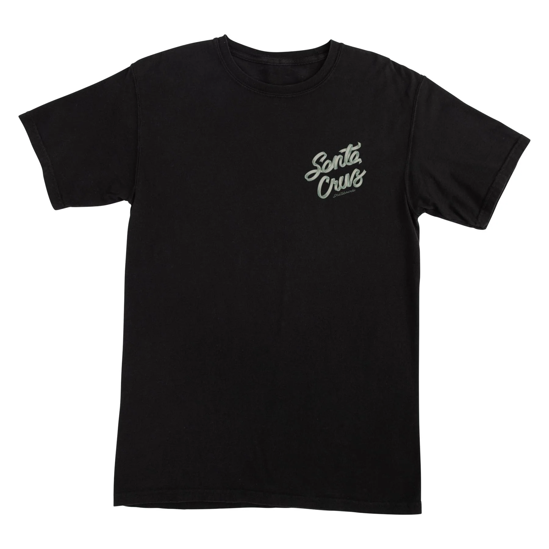 Ribbon Script Womens Santa Cruz T-Shirt - Image 3