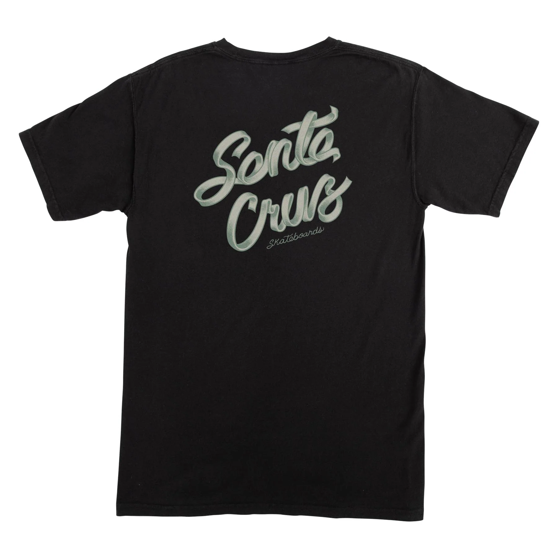 Ribbon Script Womens Santa Cruz T-Shirt - Image 4