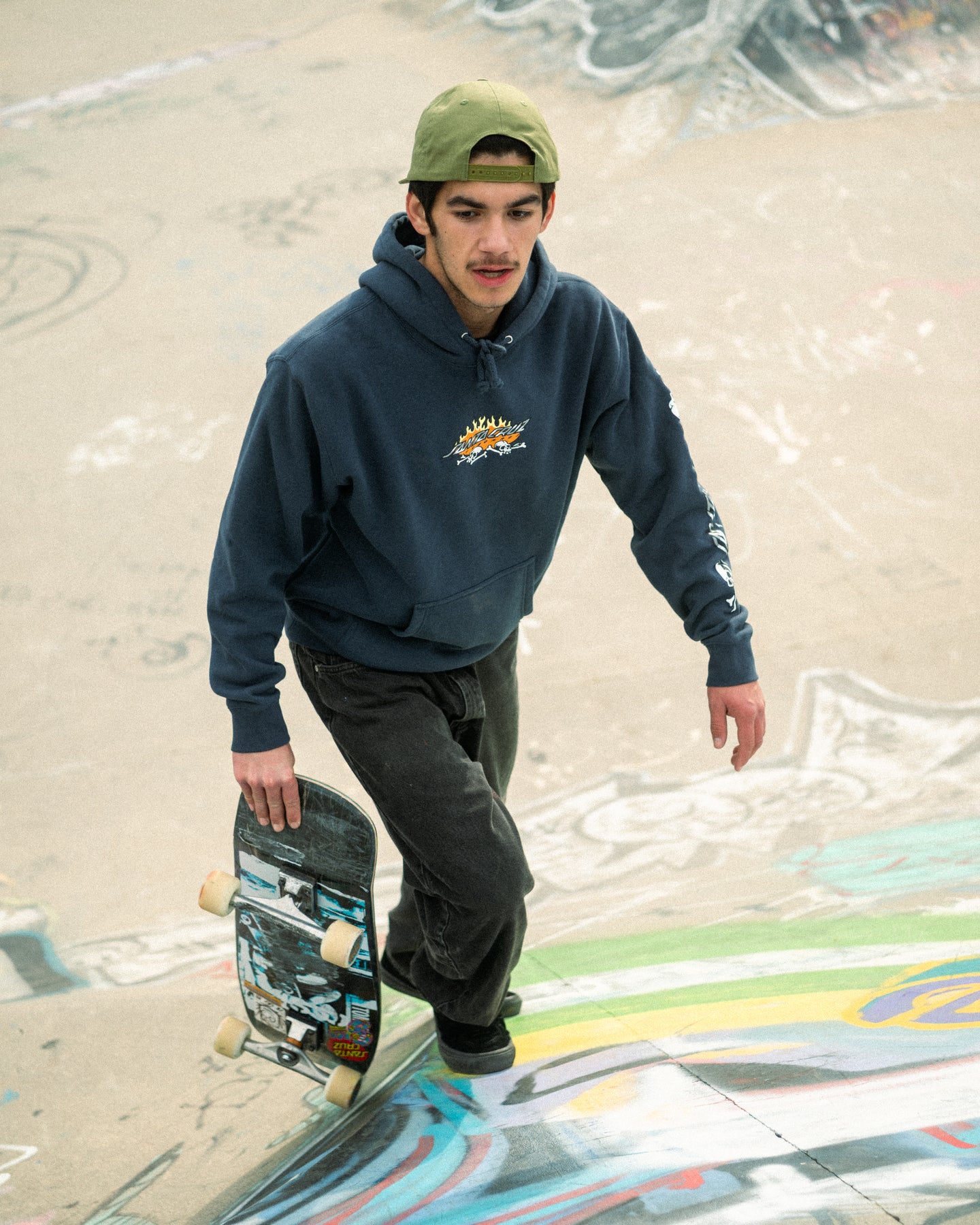 Salba Voodoo Pit Mens Santa Cruz Hoodie - Image 5