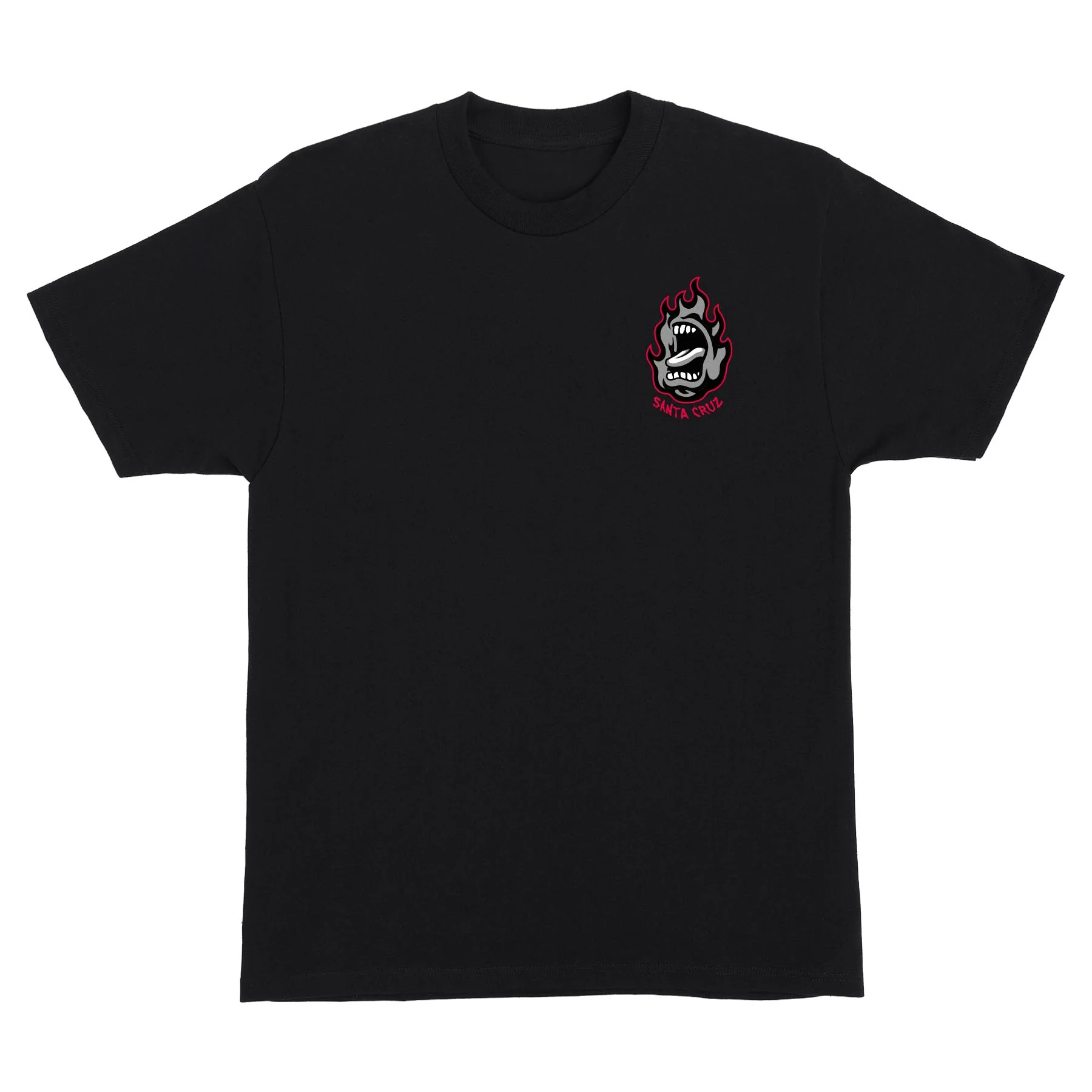 Screaming Fire Oval Mens Santa Cruz T-Shirt