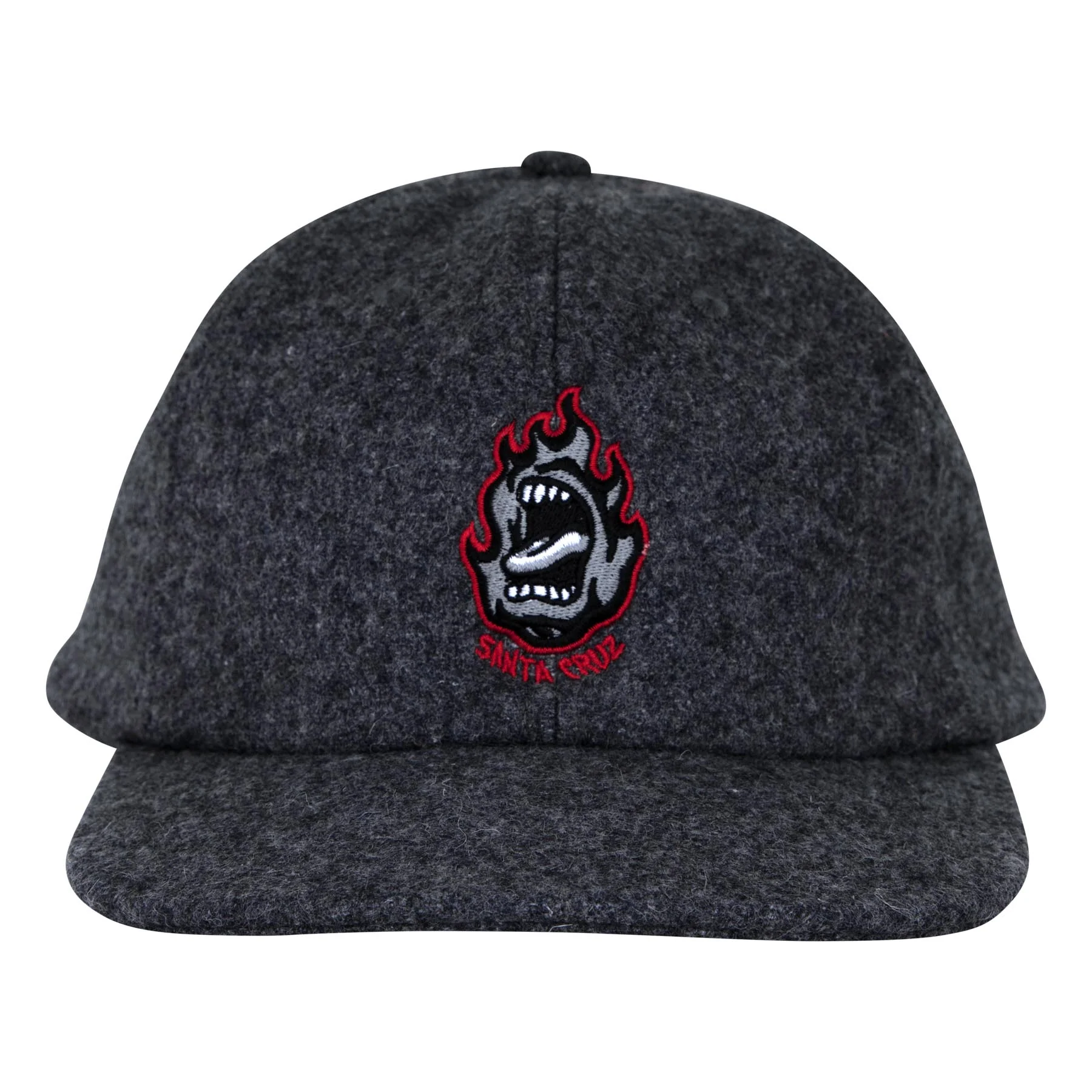 Screaming Fire Santa Cruz Snapback Hat - Image 7