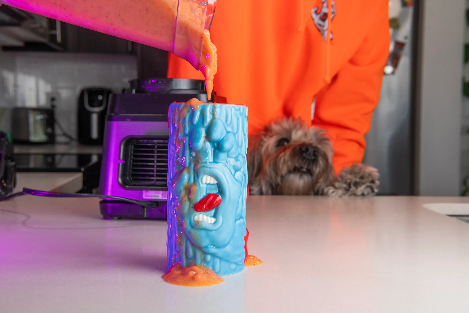 Screaming Hand 16oz Santa Cruz Tiki Mug - Image 4