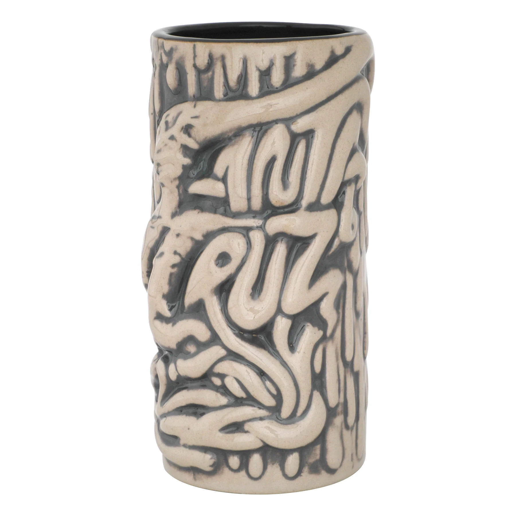 Screaming Hand Sandstone 16oz Santa Cruz Tiki Mug - Image 2