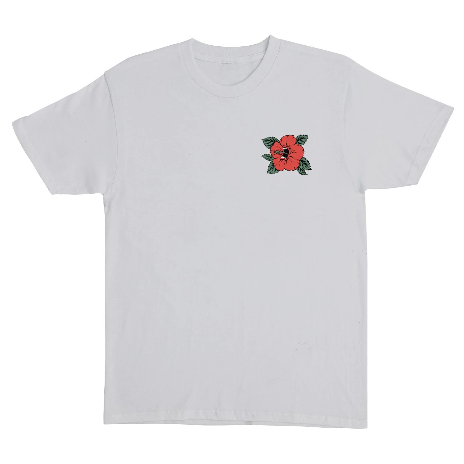 Screaming Hibiscus Dot Mens Santa Cruz T-Shirt