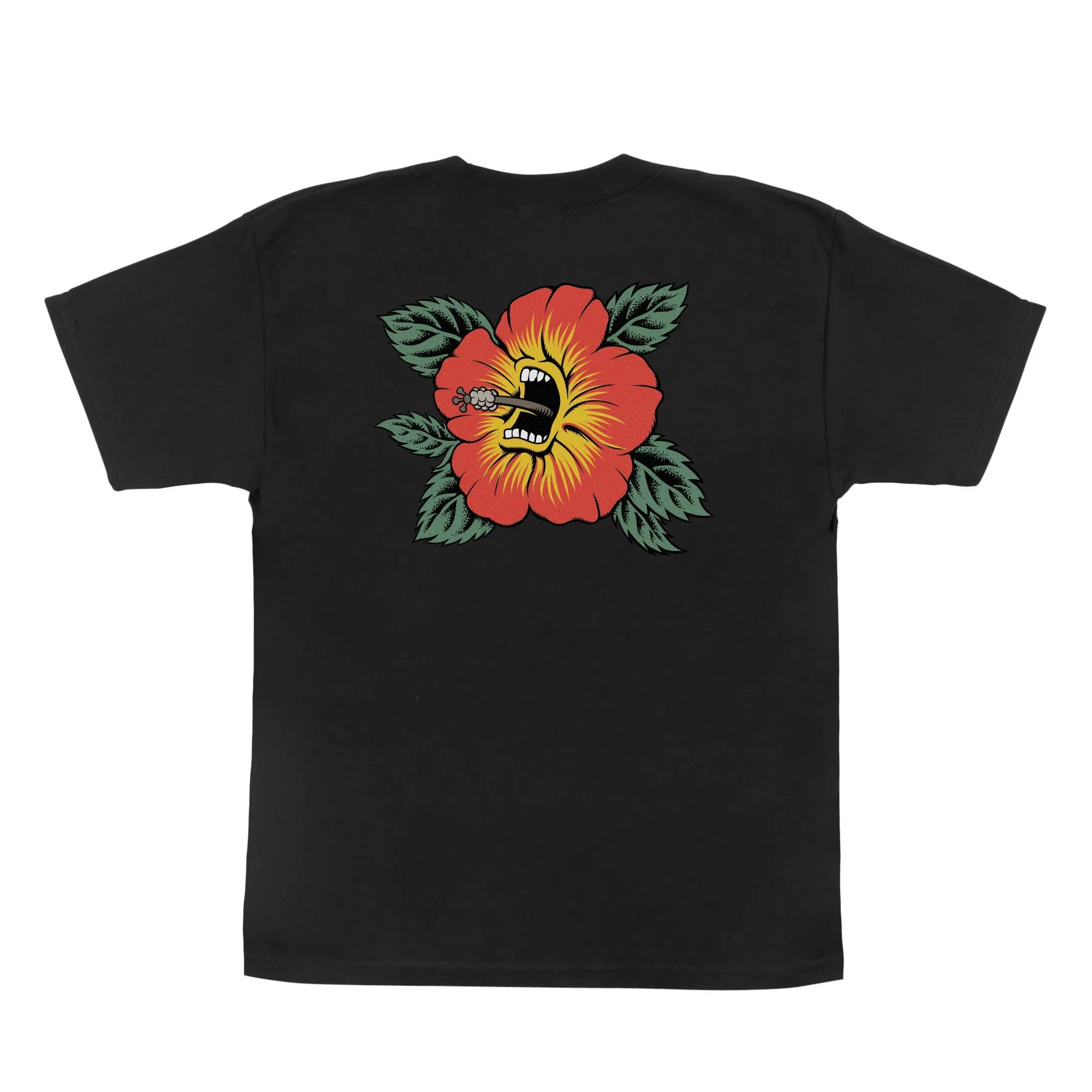 Screaming Hibiscus Youth Santa Cruz T-Shirt - Image 3