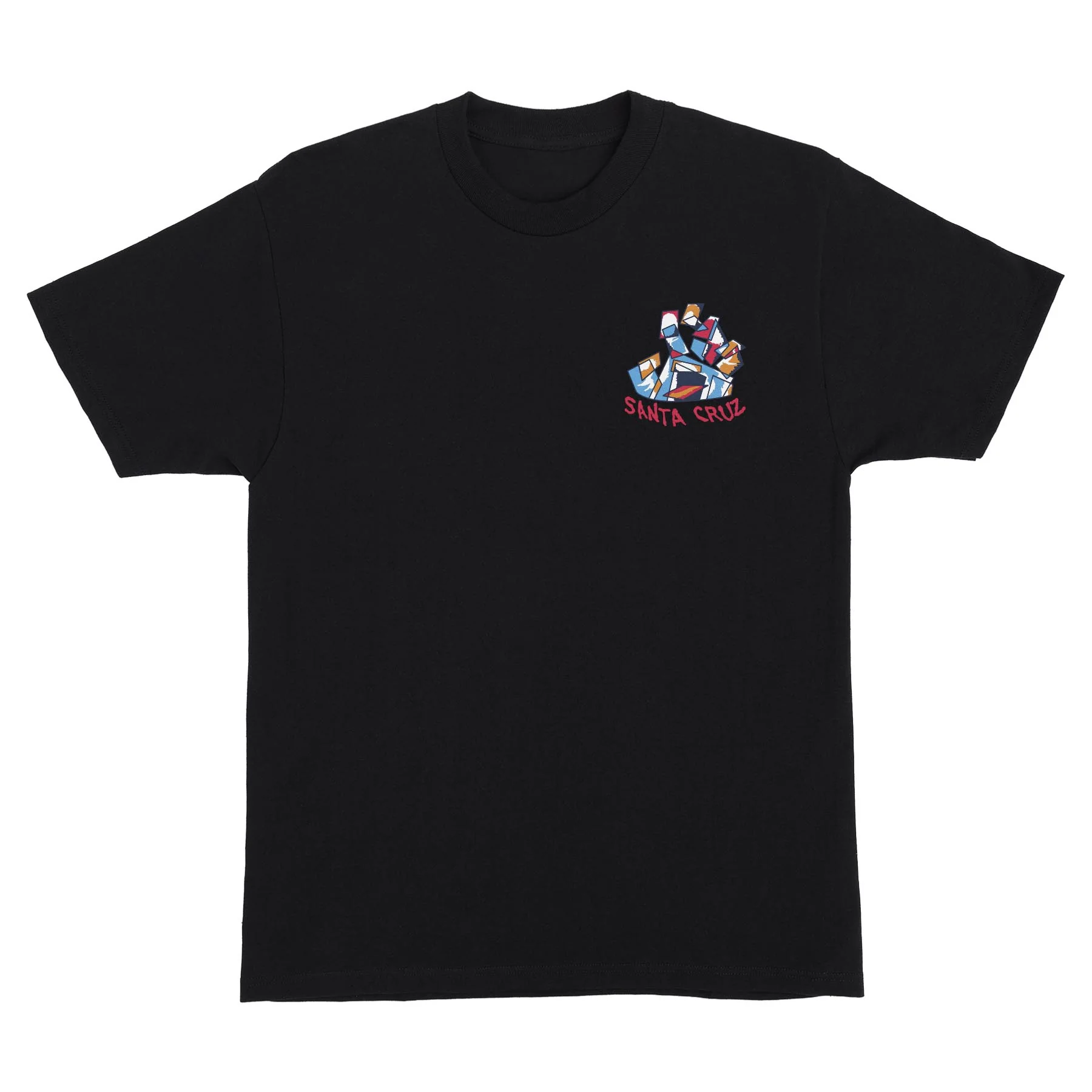 Screaming Scratched Hand Mens Santa Cruz T-Shirt - Image 2