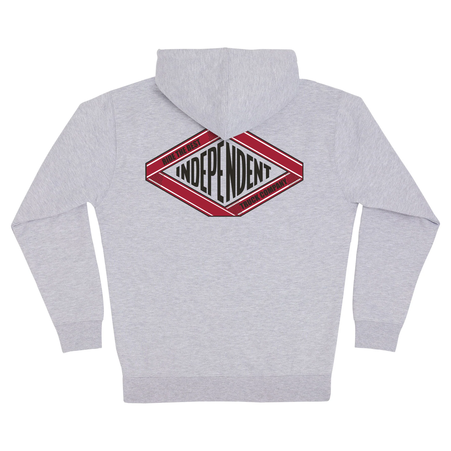 Scroll 2 Zip Mens Independent Hoodie - Image 4