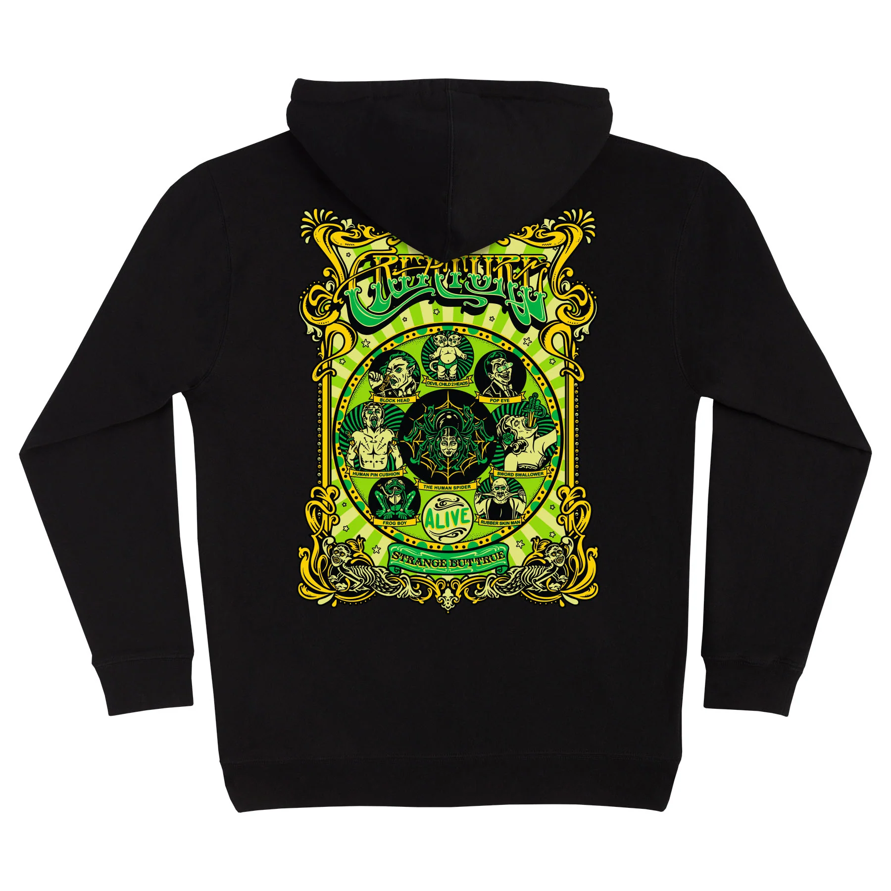 Sideshow Mens Creature Hoodie - Image 2