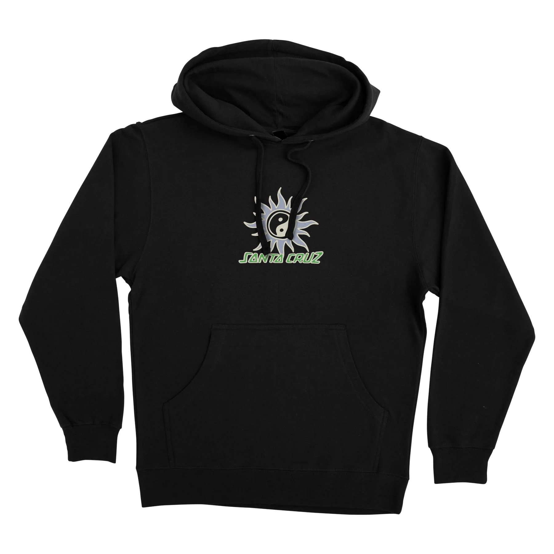 Sol Spiral Womens Santa Cruz Crop Hoodie
