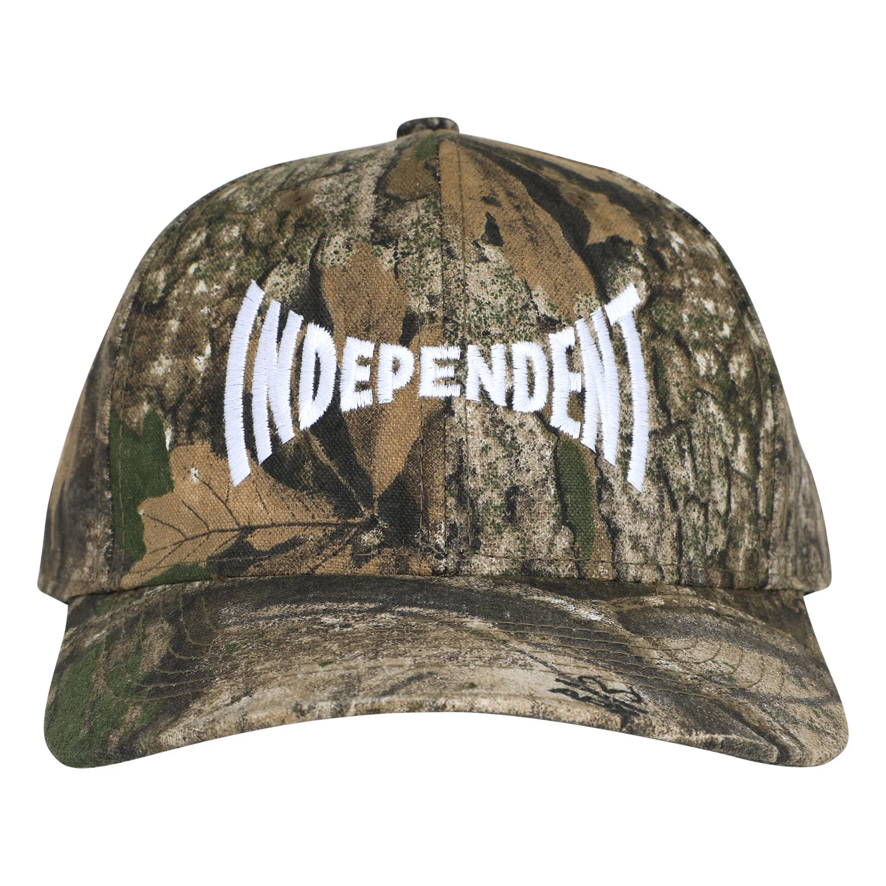 Span Logo Mens Independent x Realtree Snapback Hat - Image 3