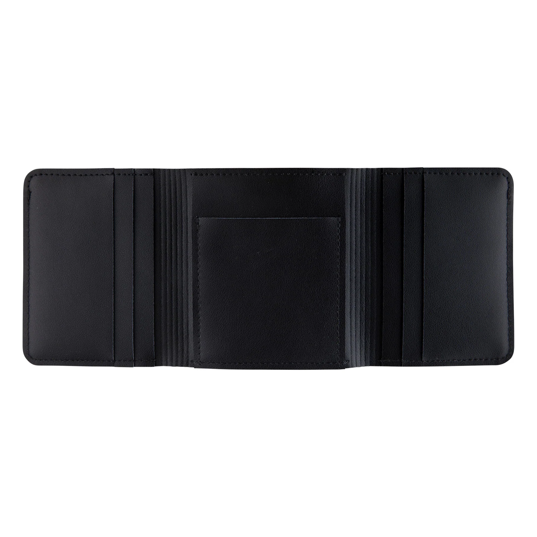 Span Independent Tri-Fold Leather Wallet - Image 2
