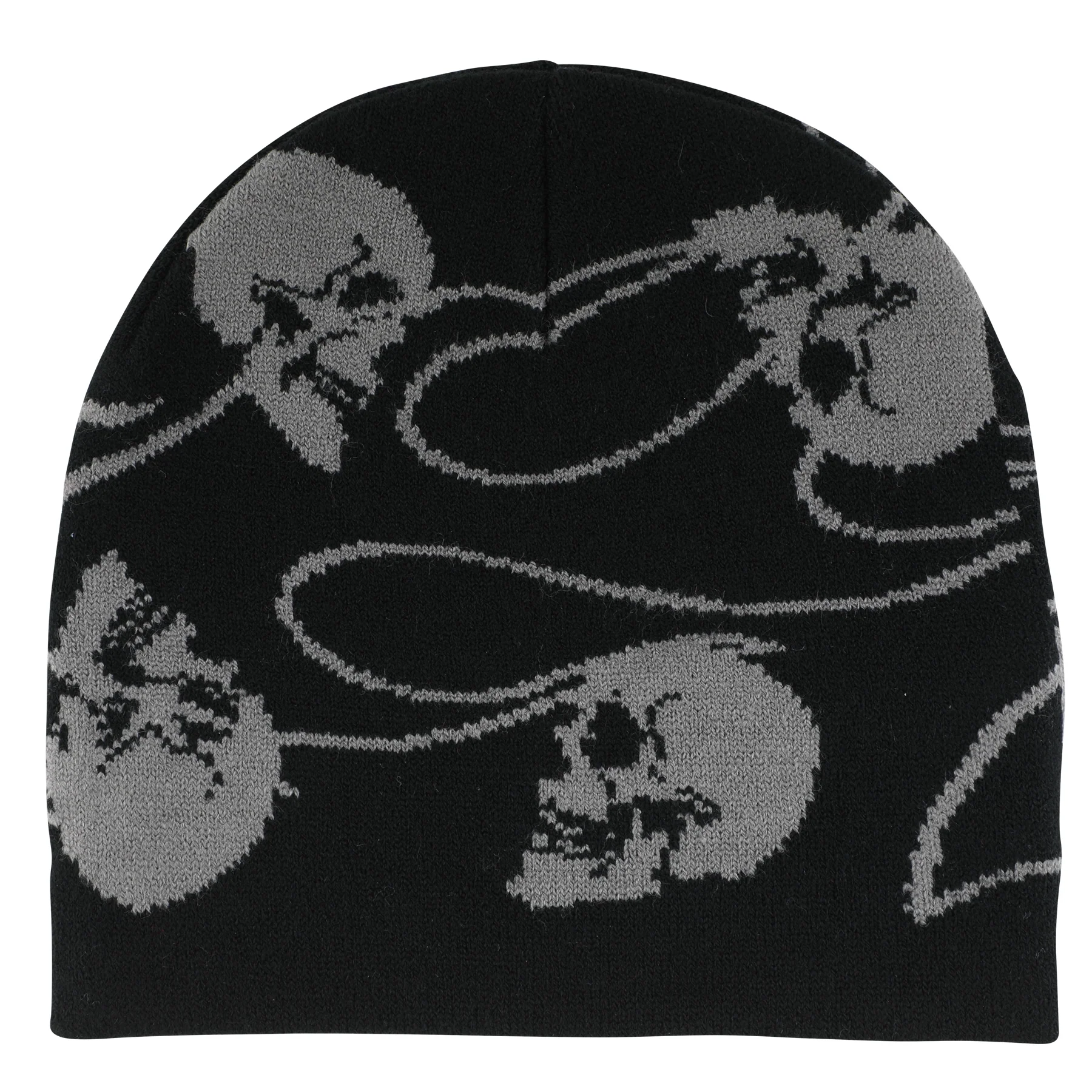 Spiral Santa Cruz Skull Beanie - Image 2