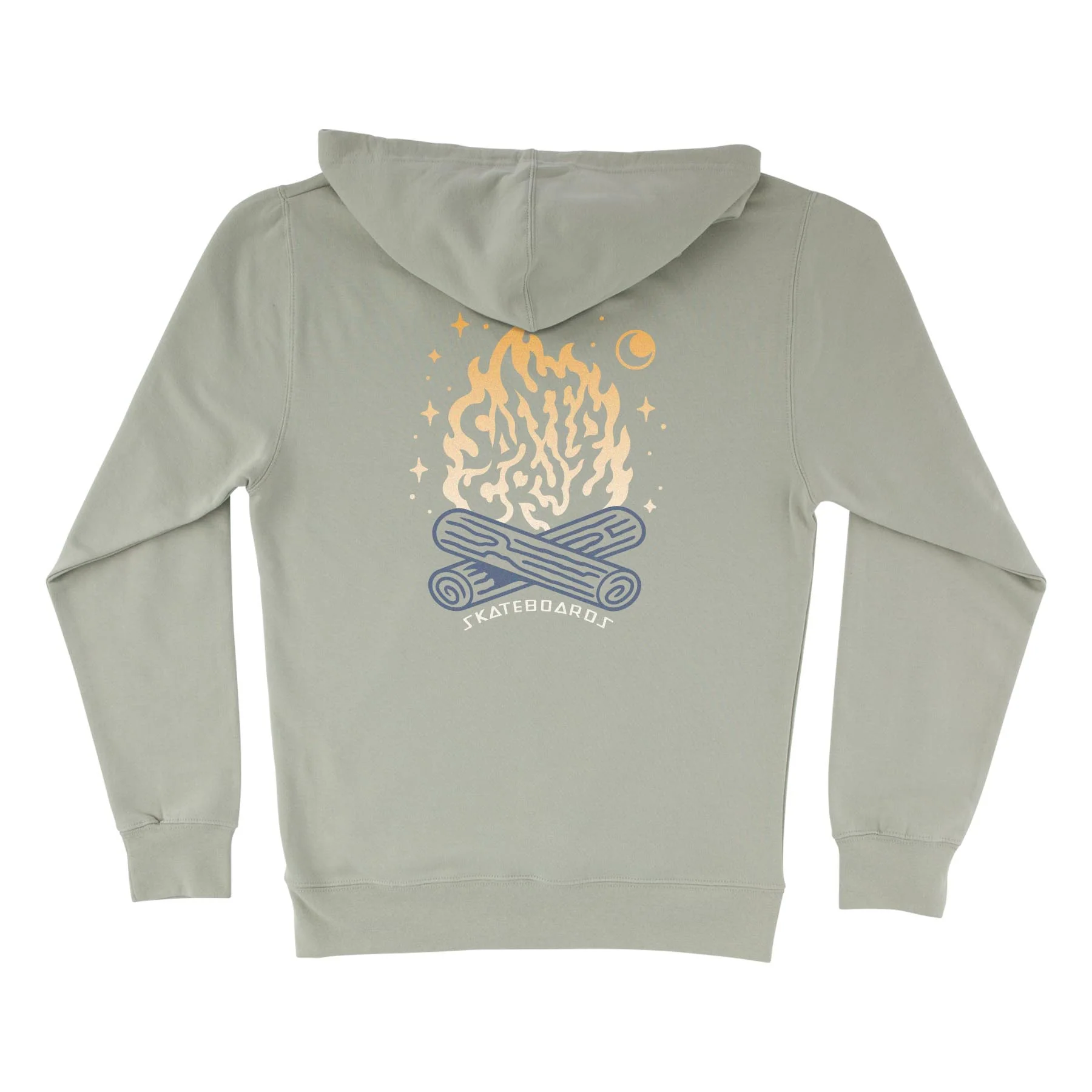 Starry Campfire Womens Santa Cruz Hoodie - Image 4
