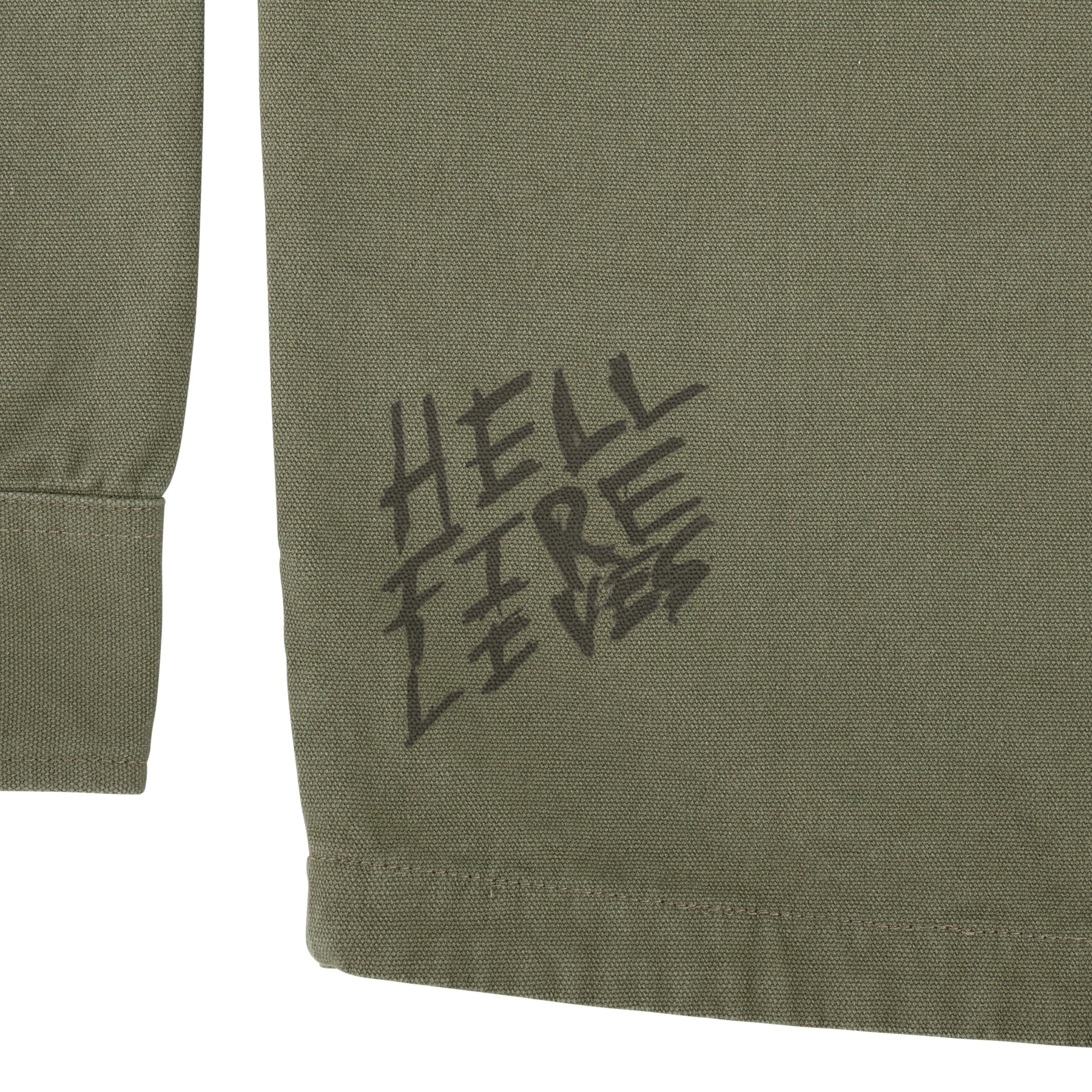 Stranger Things Crawl Mens Santa Cruz Military Jacket - Image 5