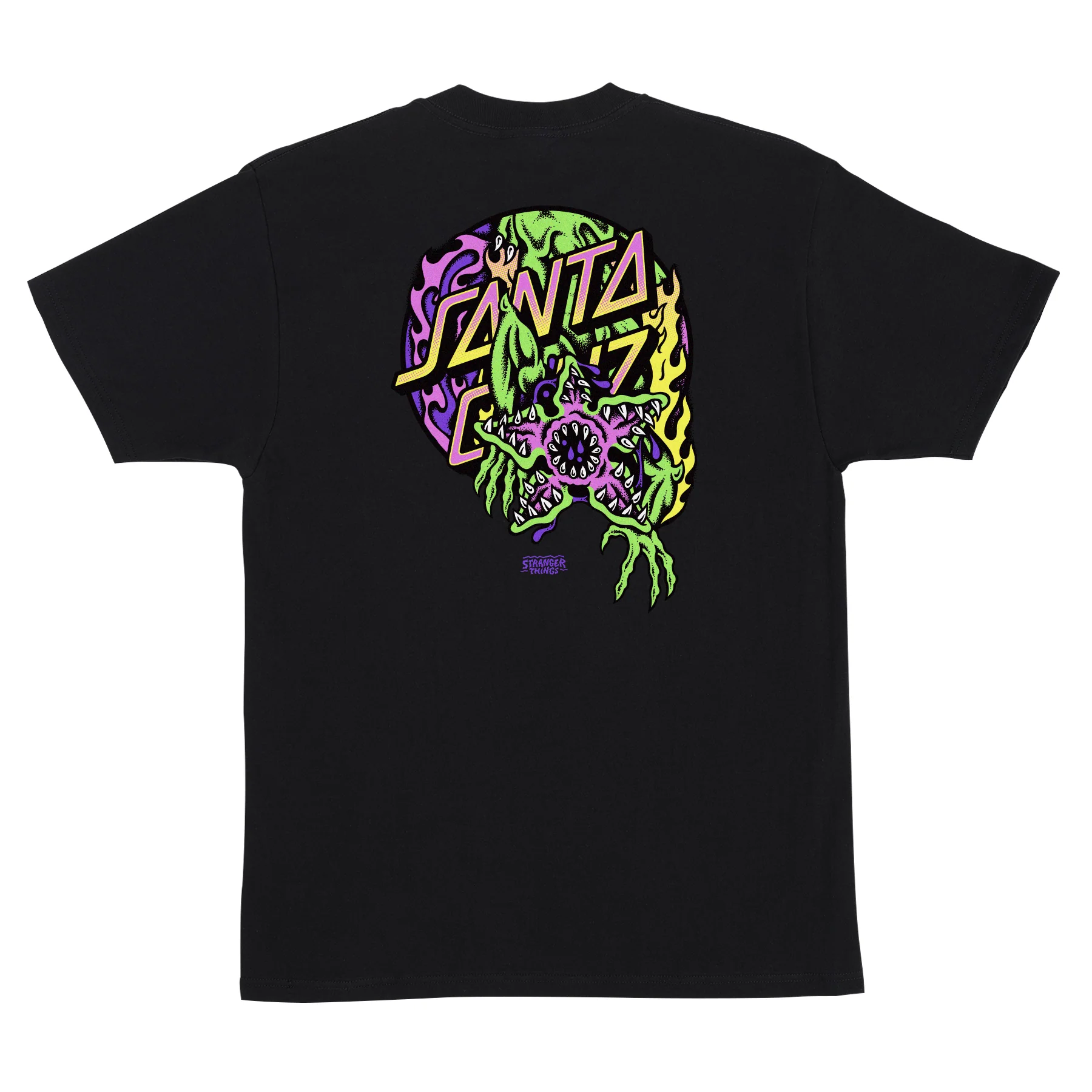 Stranger Things Demogorgon Dot Mens Santa Cruz T-Shirt - Image 2