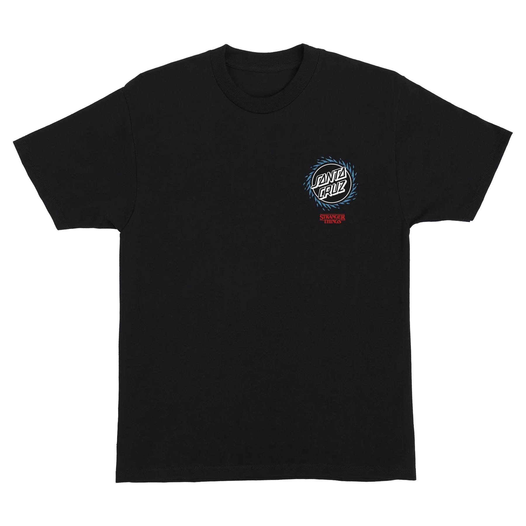 Stranger Things Hellfire Pit Mens Santa Cruz T-Shirt