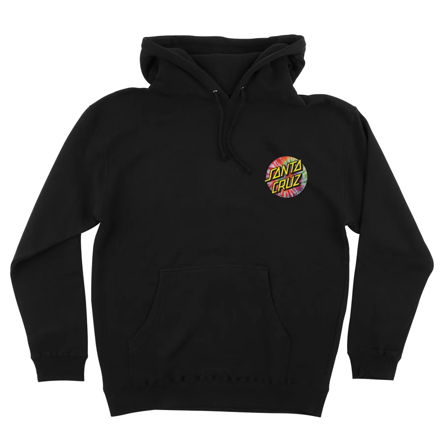 Tie Dye Dot Mens Santa Cruz Hoodie