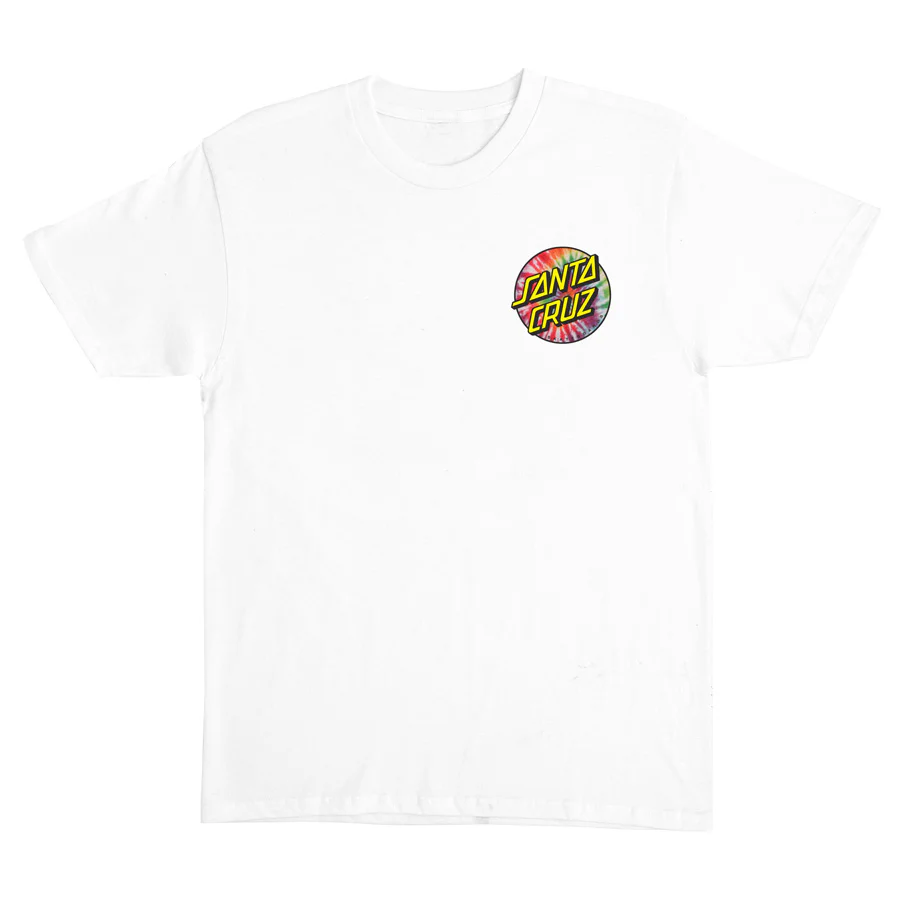 Tie Dye Dot Mens Santa Cruz T-Shirt - Image 3