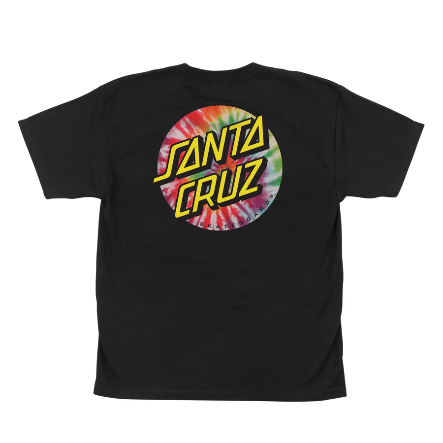 Tie Dye Dot Youth Santa Cruz T-Shirt - Image 2