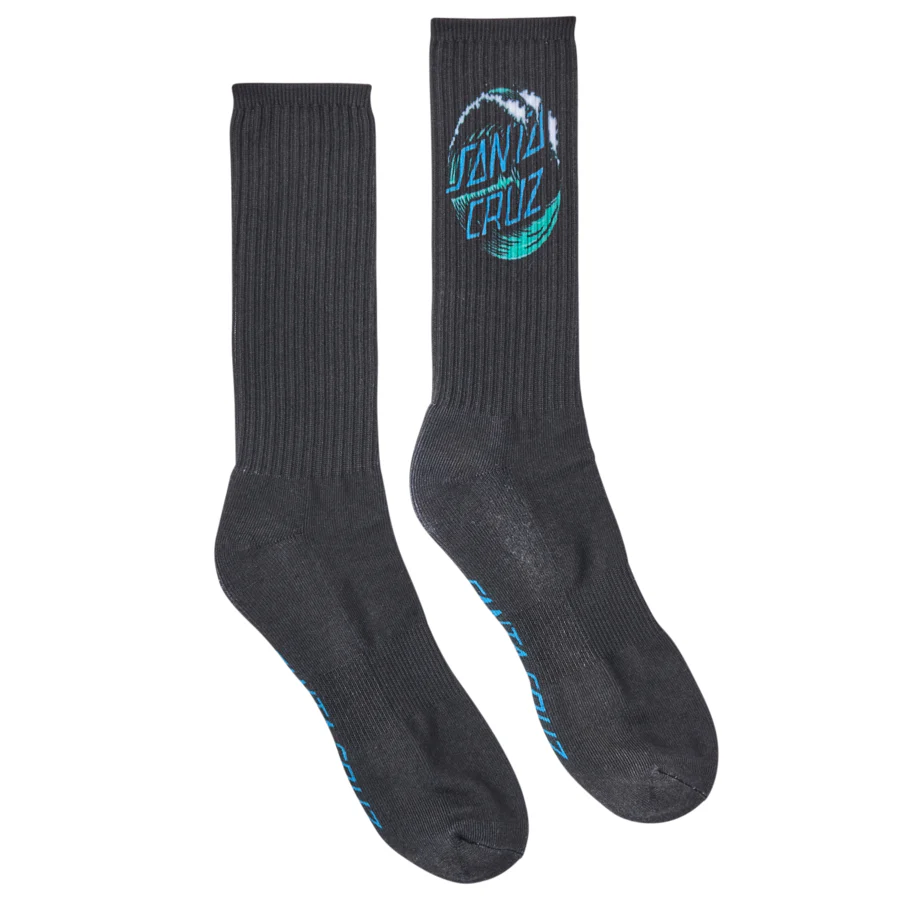 Wave Dot Mens Santa Cruz Socks - Image 4