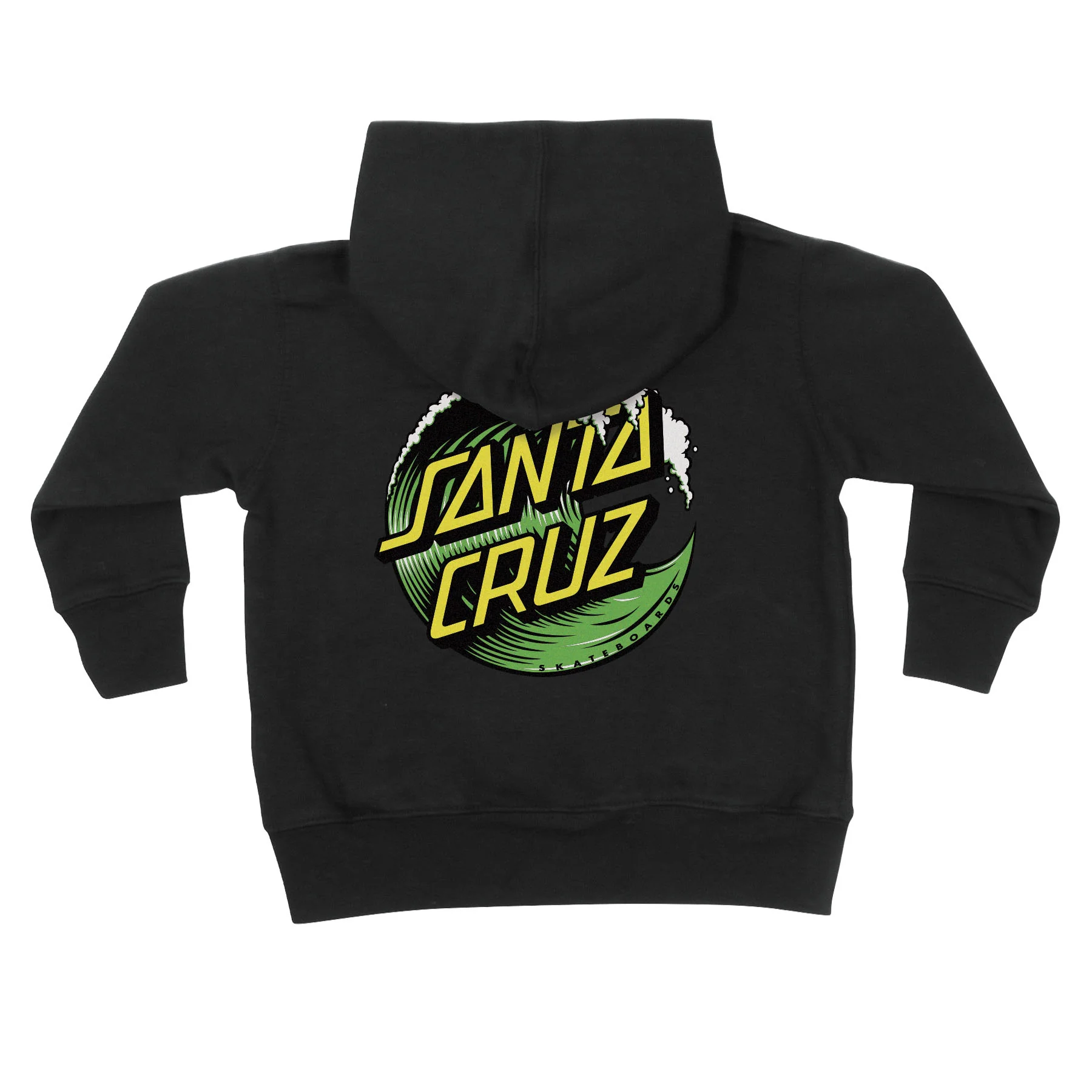 Wave Dot Santa Cruz Kids Hoodie - Image 4