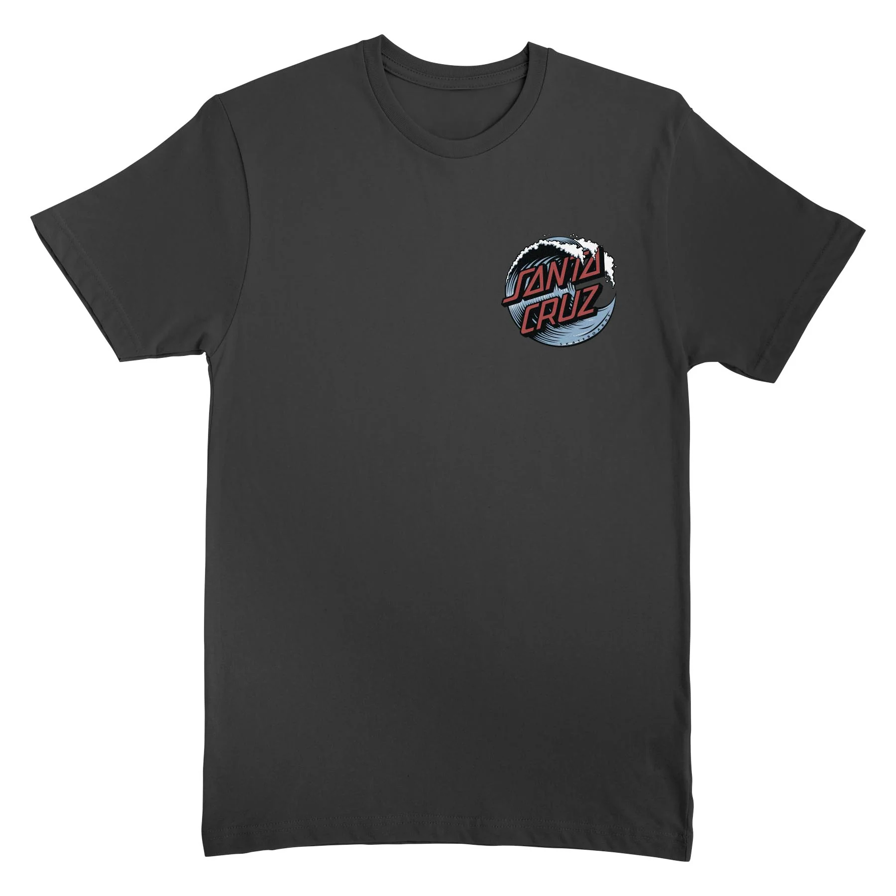 Wave Dot Womens Santa Cruz T-Shirt - Image 8