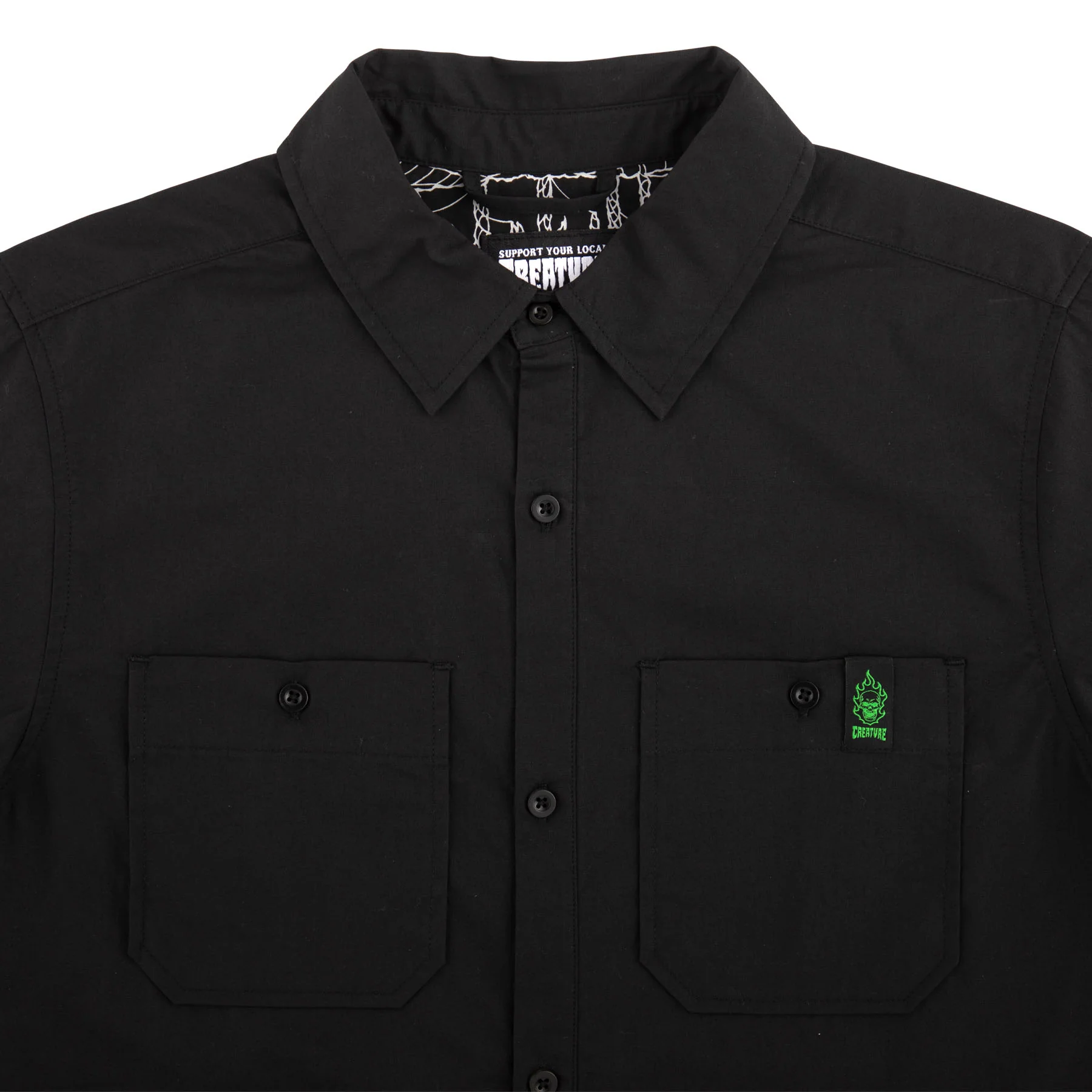 Web 2 Mens Creature Work Shirt - Image 3