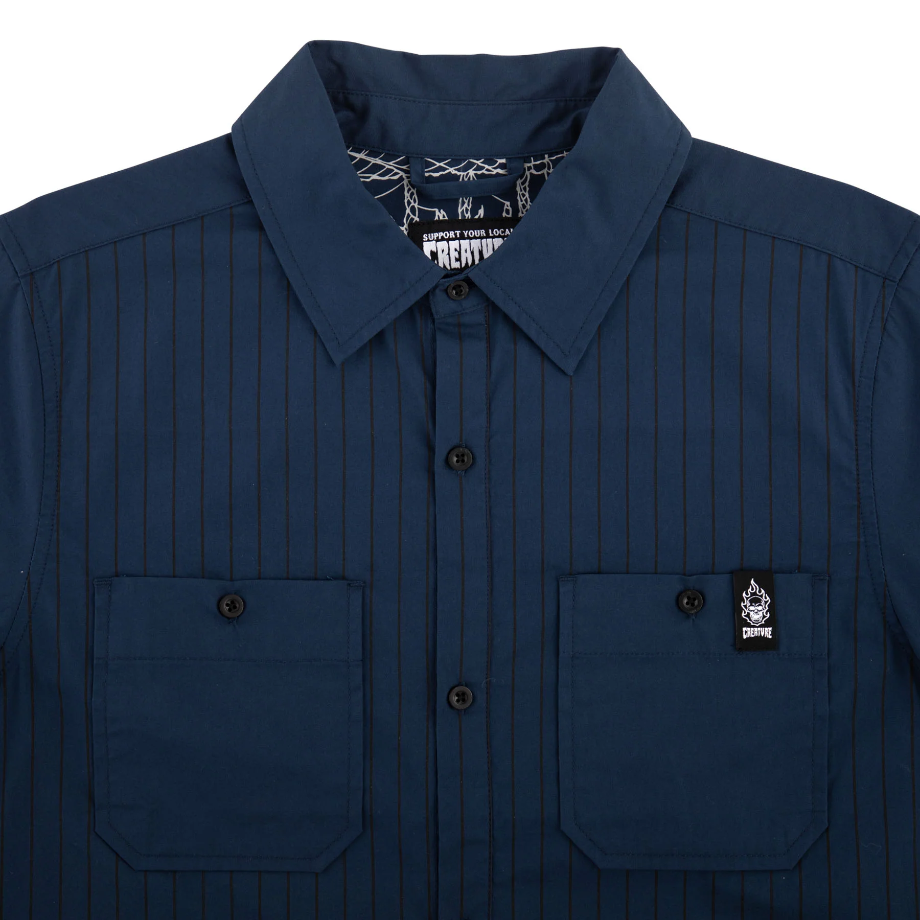 Web 2 Mens Creature Work Shirt - Image 8