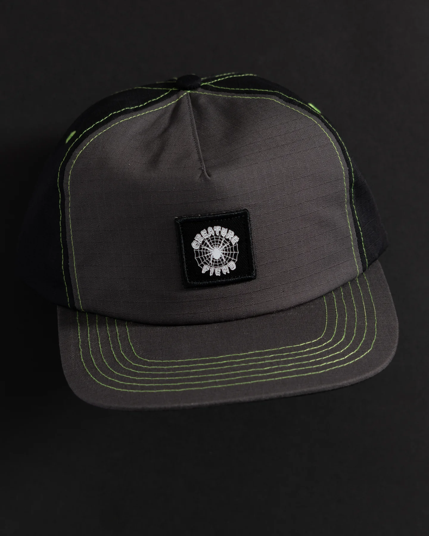 Web Snapback Creature Hat - Image 7